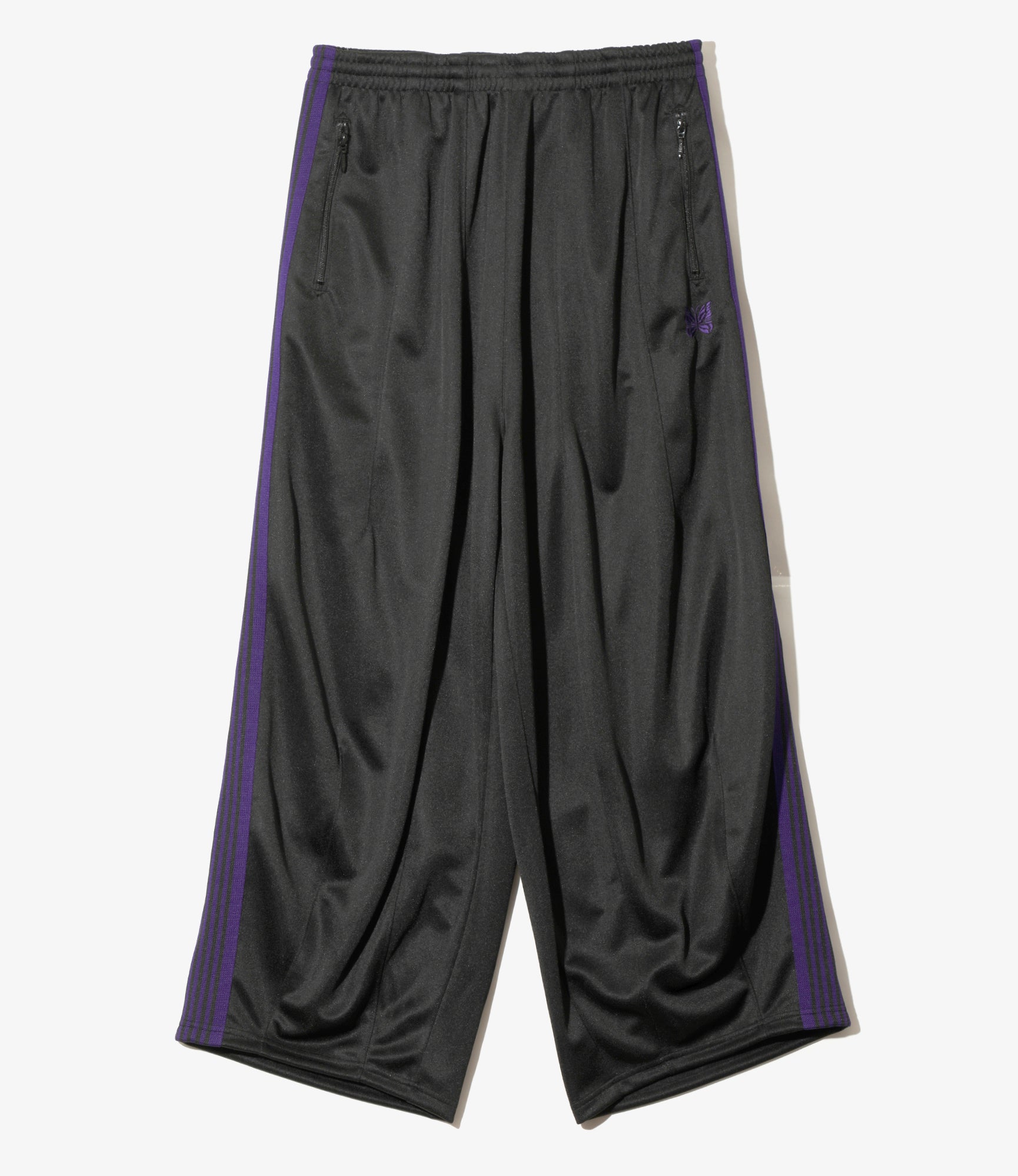H.D. Track Pant – Black Poly Smooth