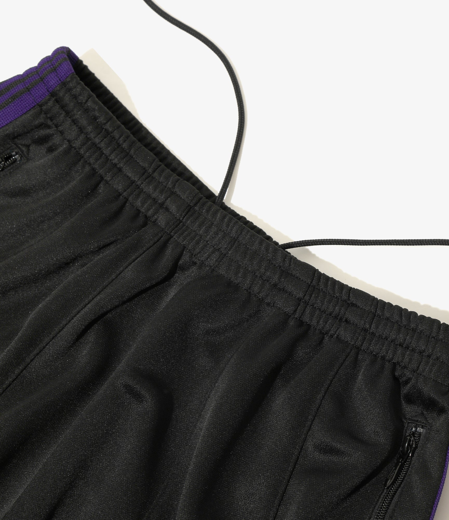H.D. Track Pant – Black Poly Smooth