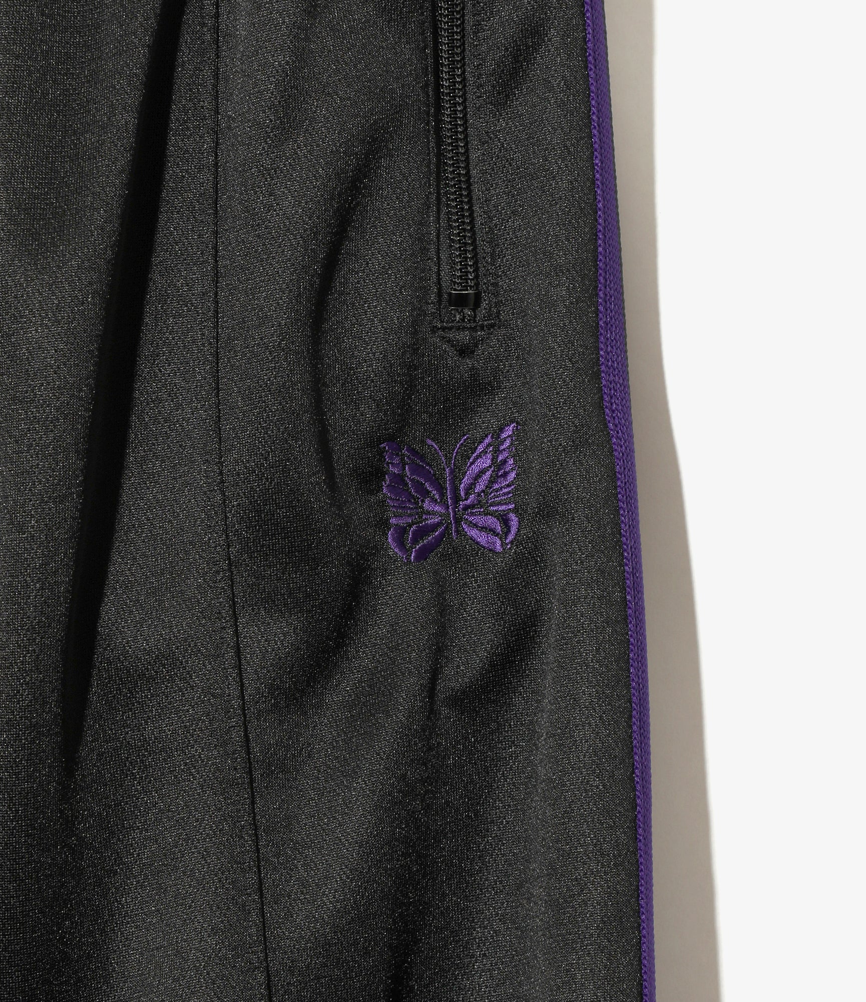 H.D. Track Pant – Black Poly Smooth