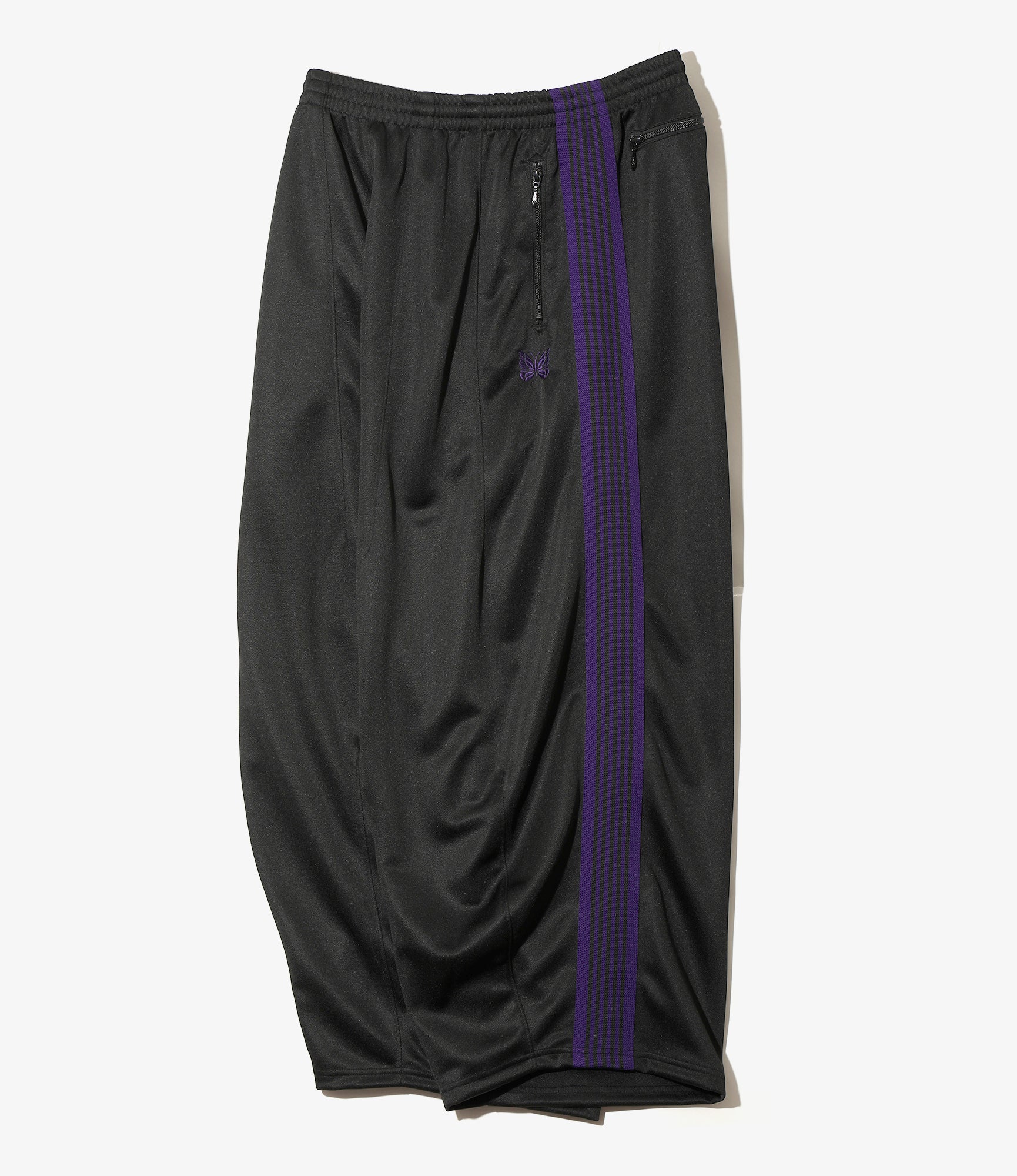 H.D. Track Pant – Black Poly Smooth