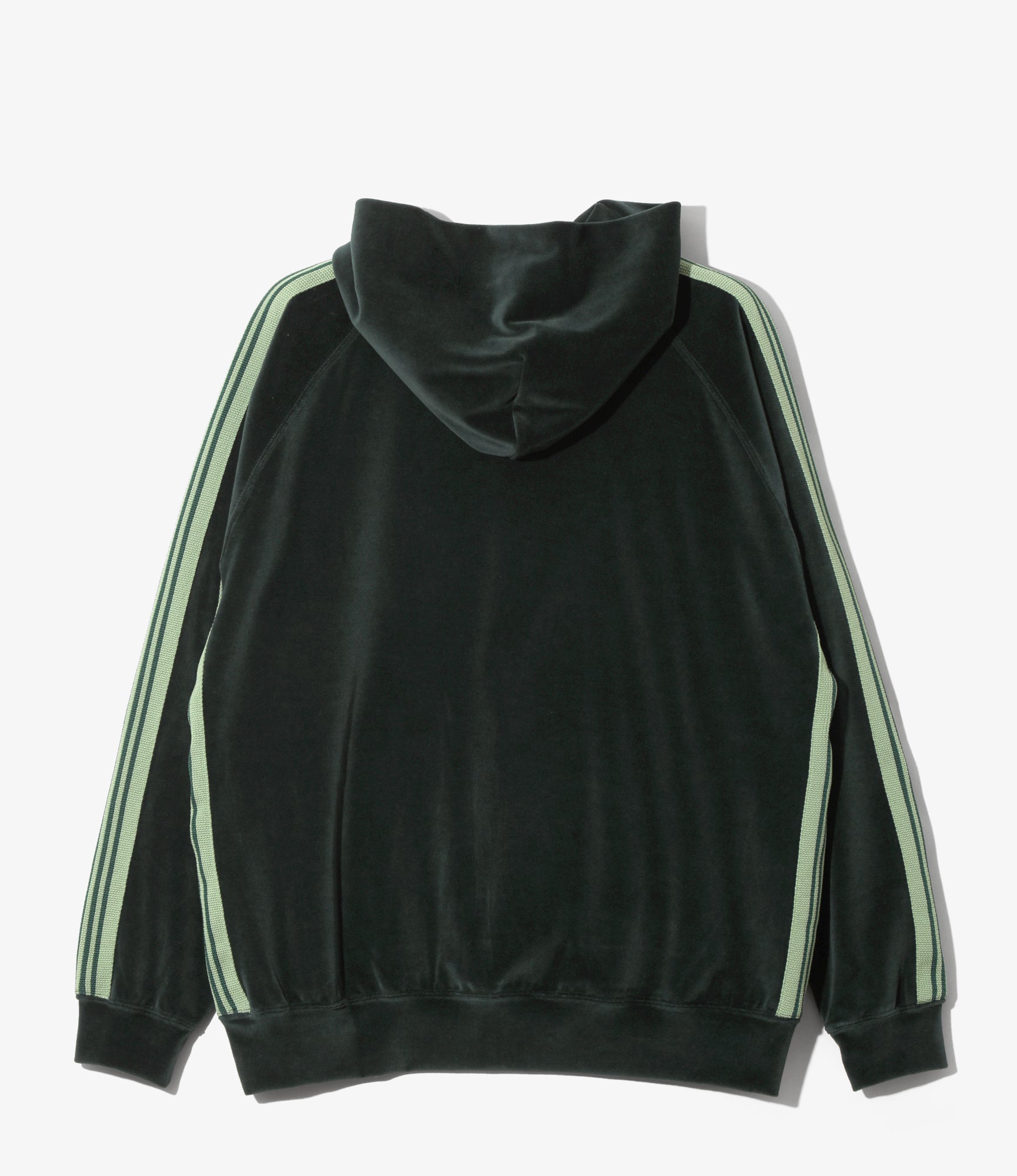 Track Hoody – Green Velour