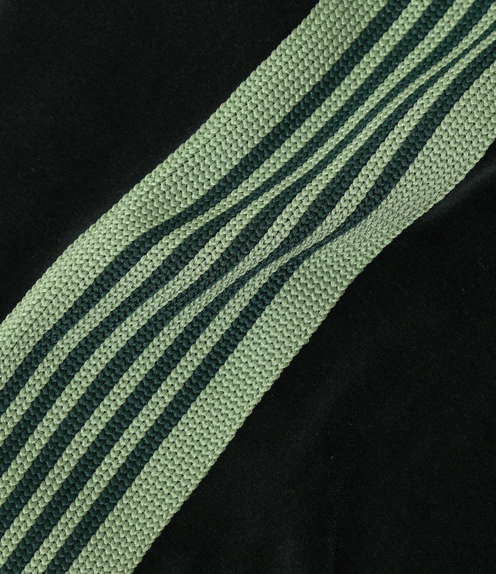 Narrow Track Pant – Green Velour