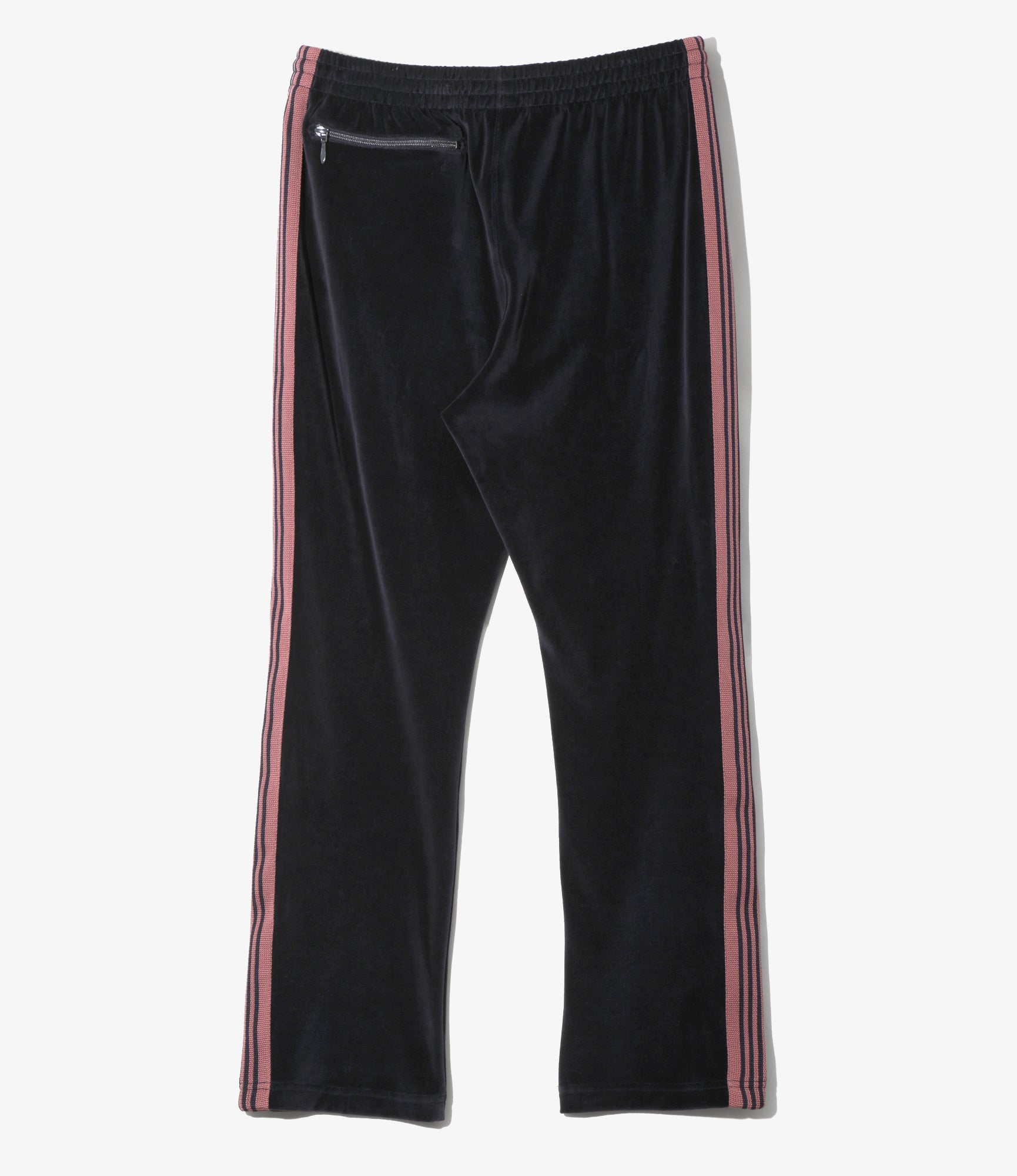 Narrow Track Pant – Navy Velour