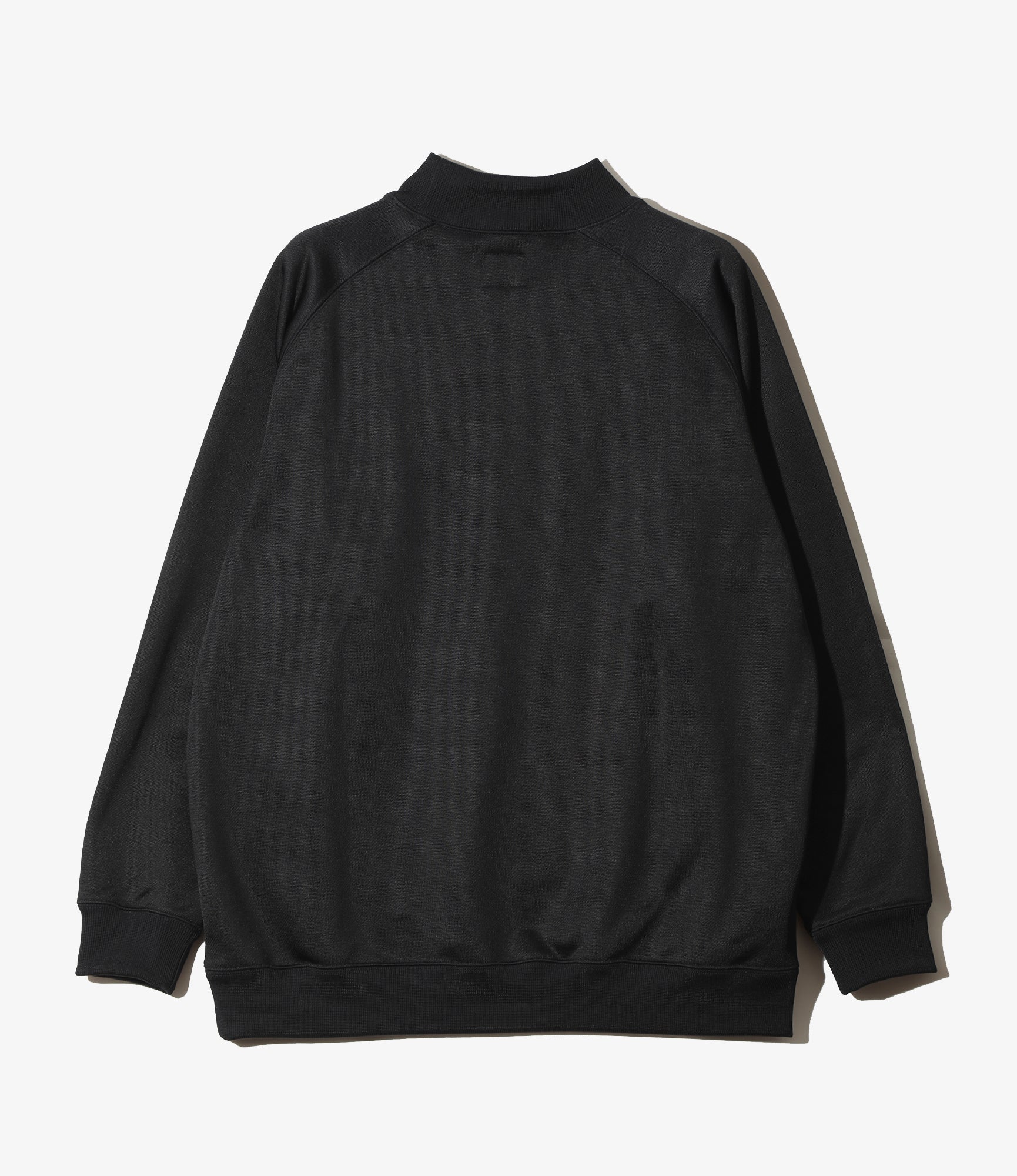 Mock Neck Shirt – Navy Bright Jersey