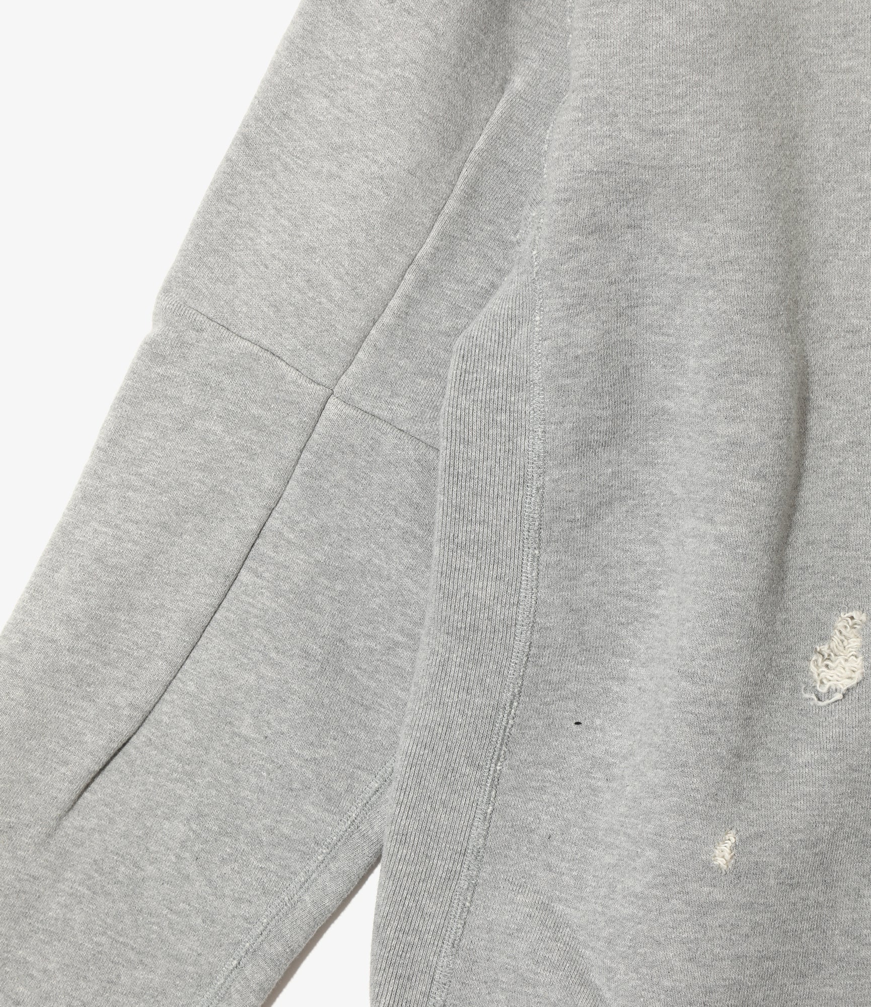 Deconstructed Sweatshirt – Heather Grey