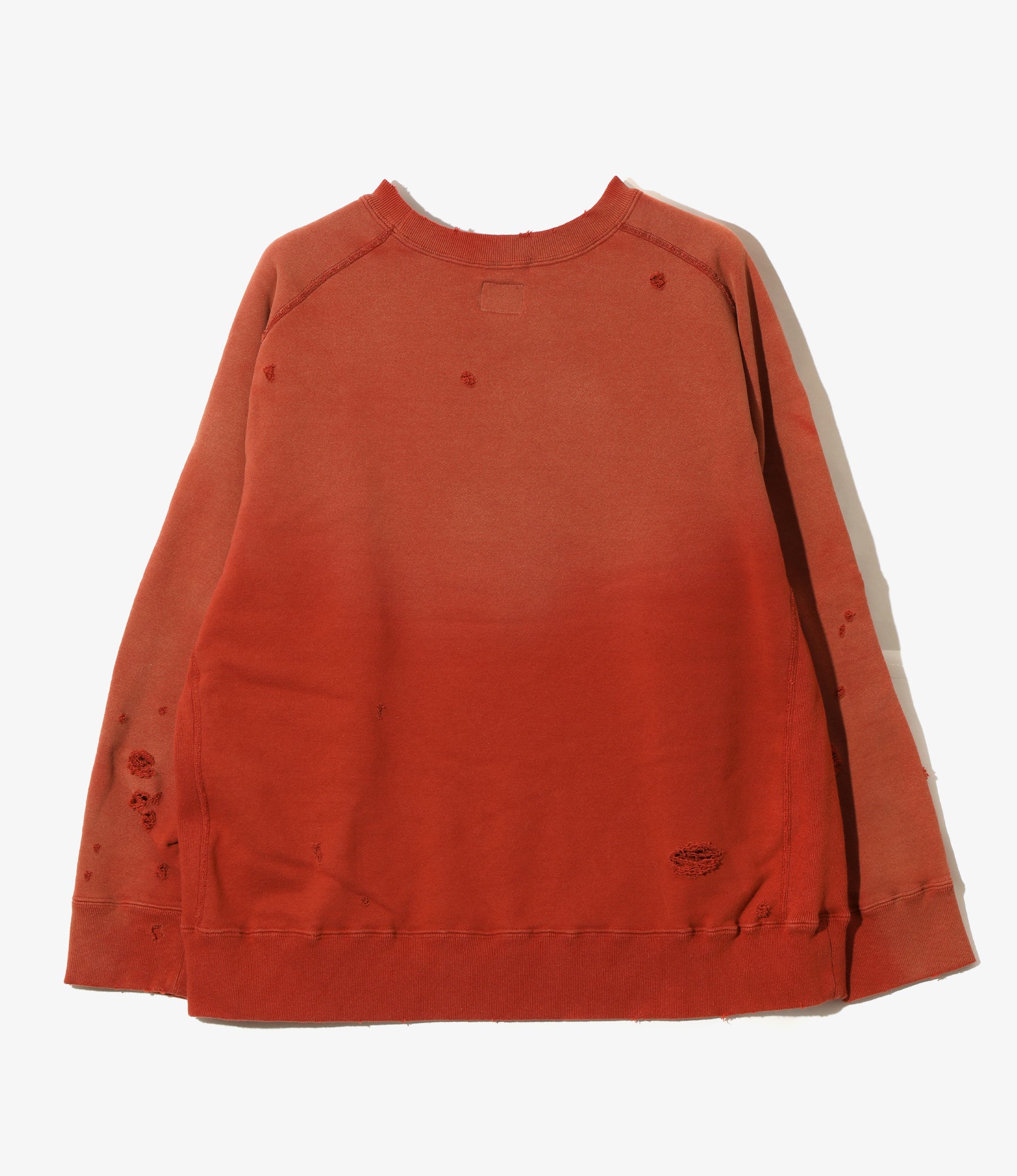 Deconstructed Sweatshirt – Rust