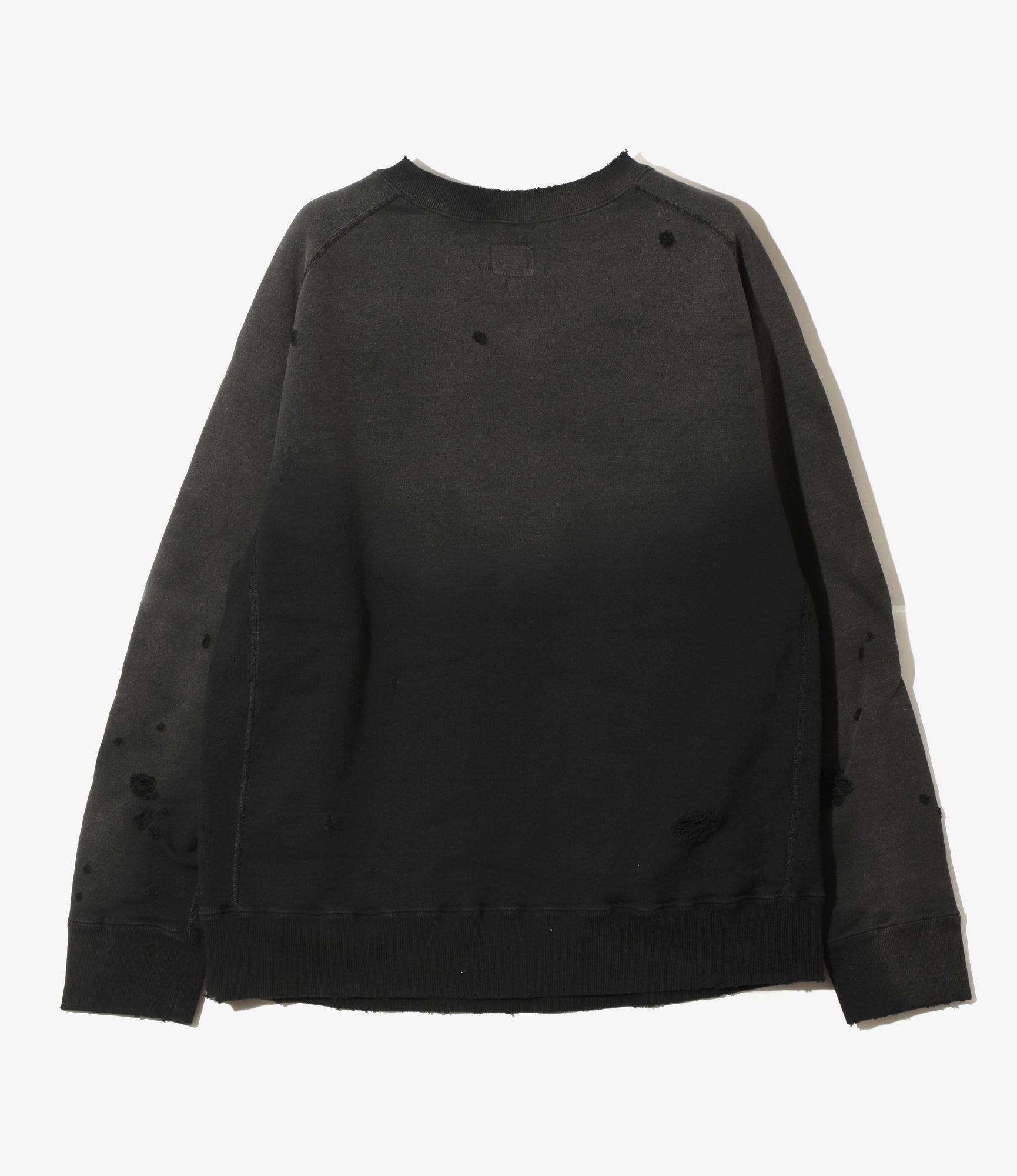Deconstructed Sweatshirt – Black