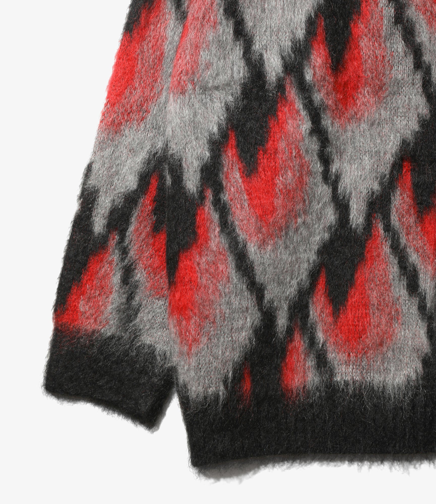 Mohair Cardigan – Abstract