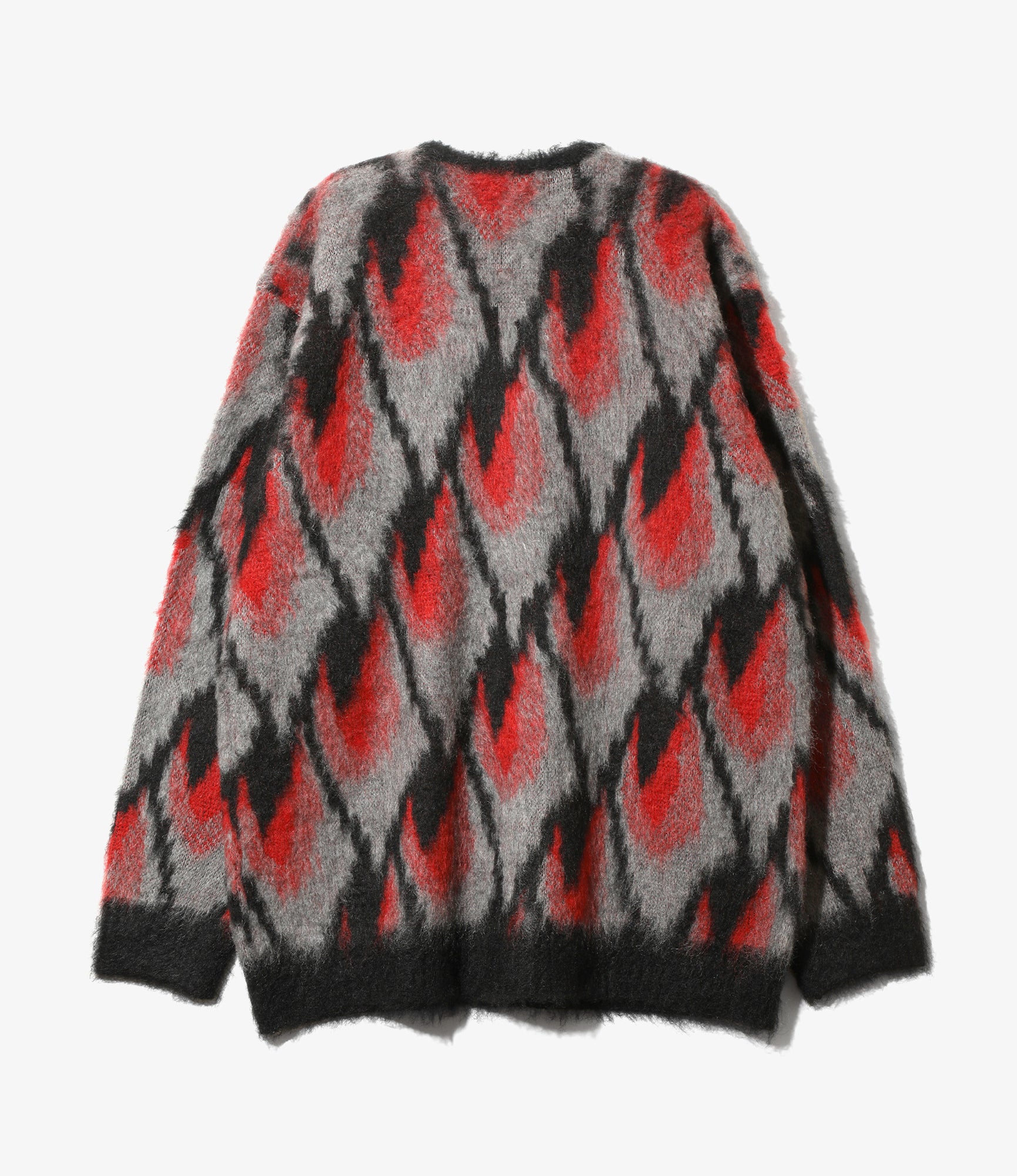 Mohair Cardigan – Abstract