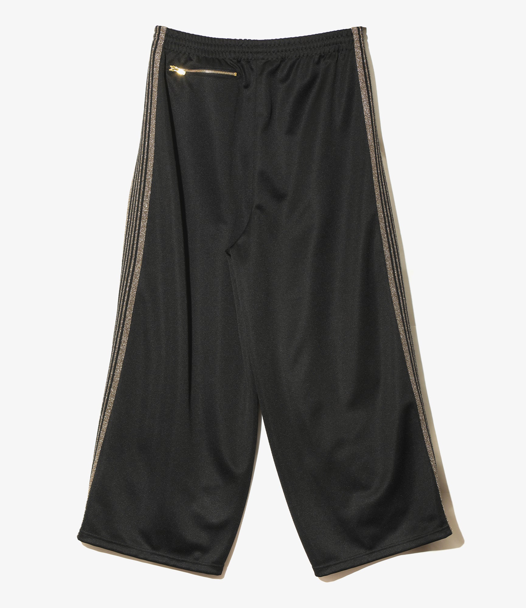 H.D. Track Pant – Black Poly Smooth