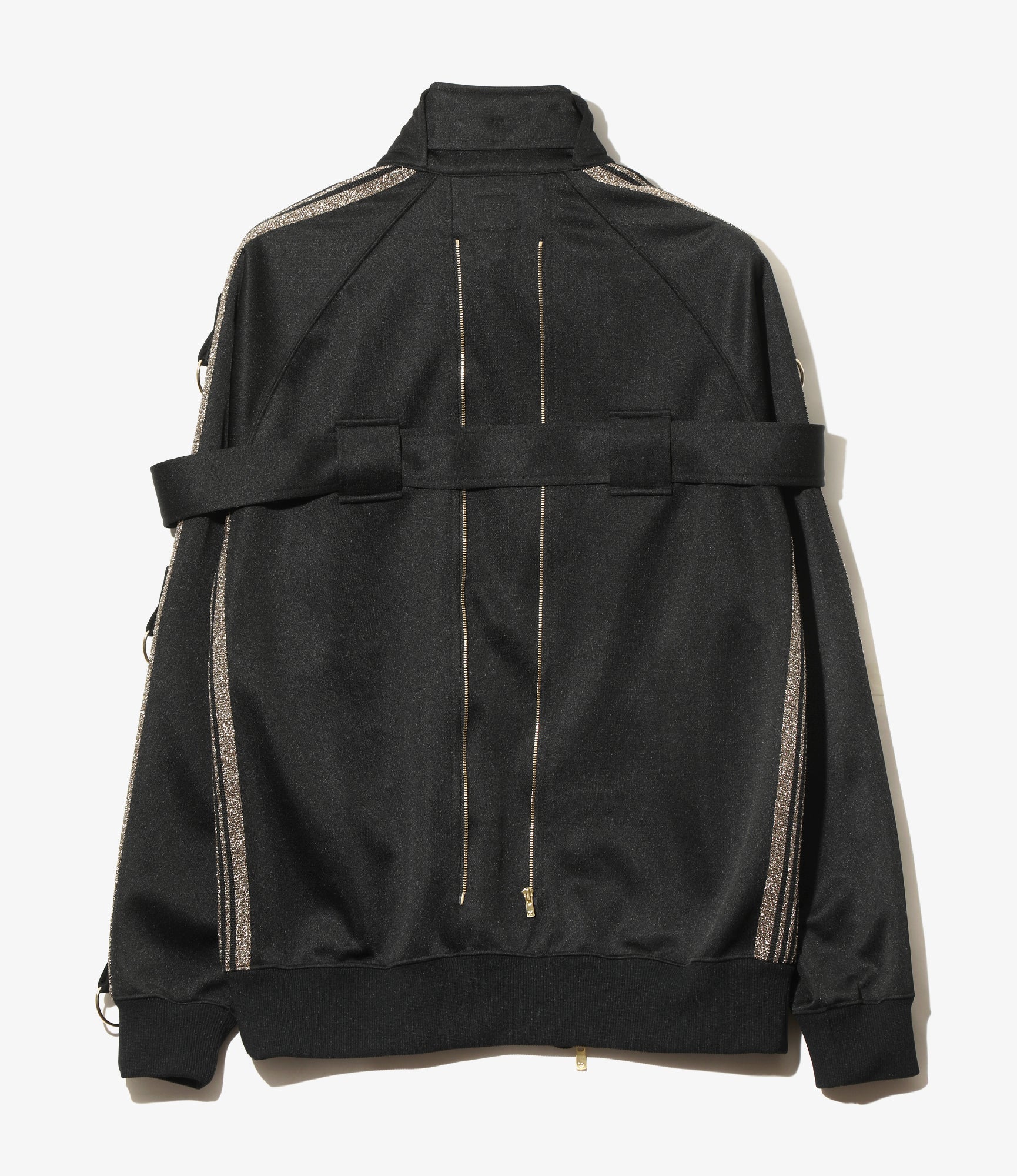 Track Jacket – Black Bondage / Poly Smooth