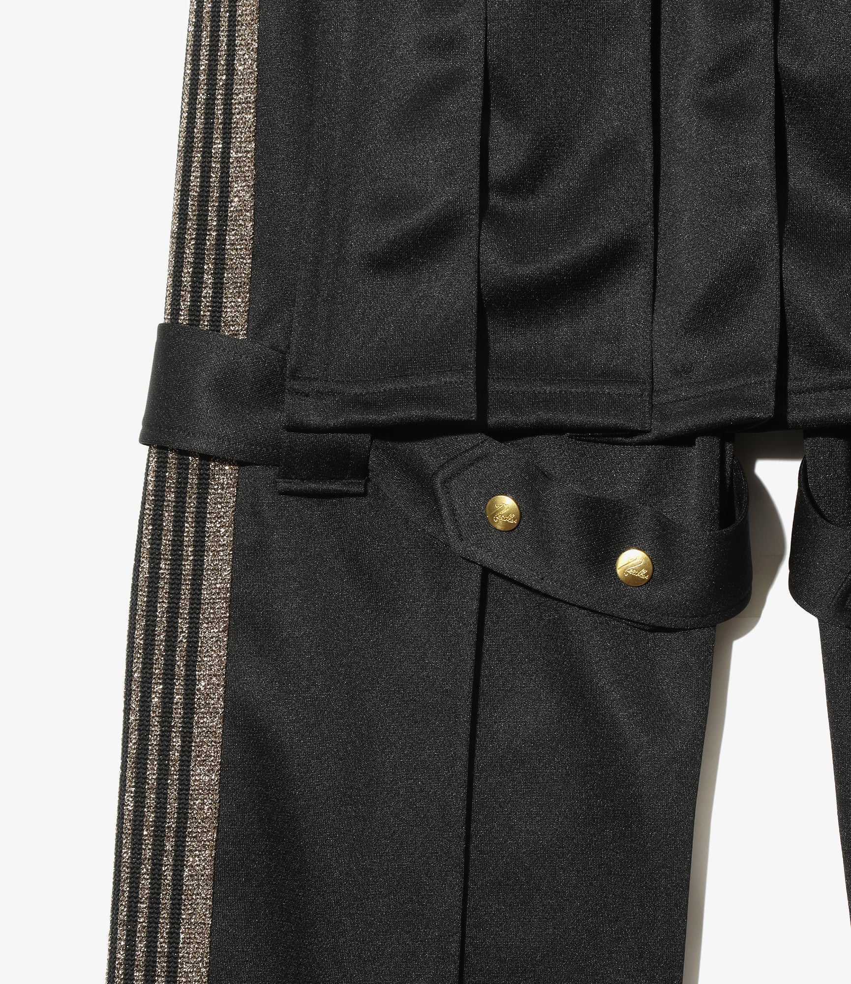 Track Pant – Black Bondage / Poly Smooth