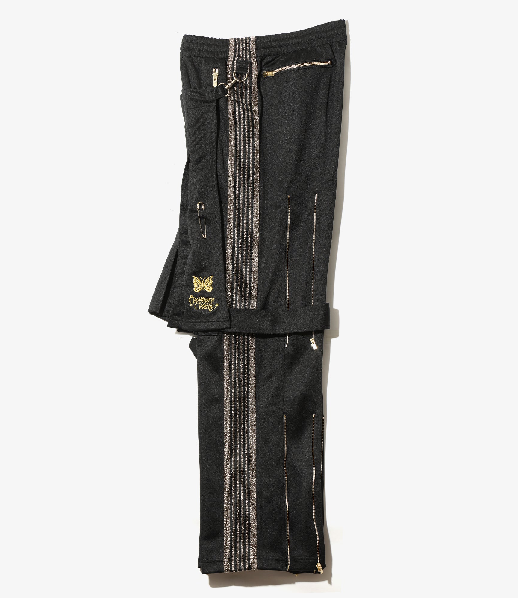 Track Pant – Black Bondage / Poly Smooth