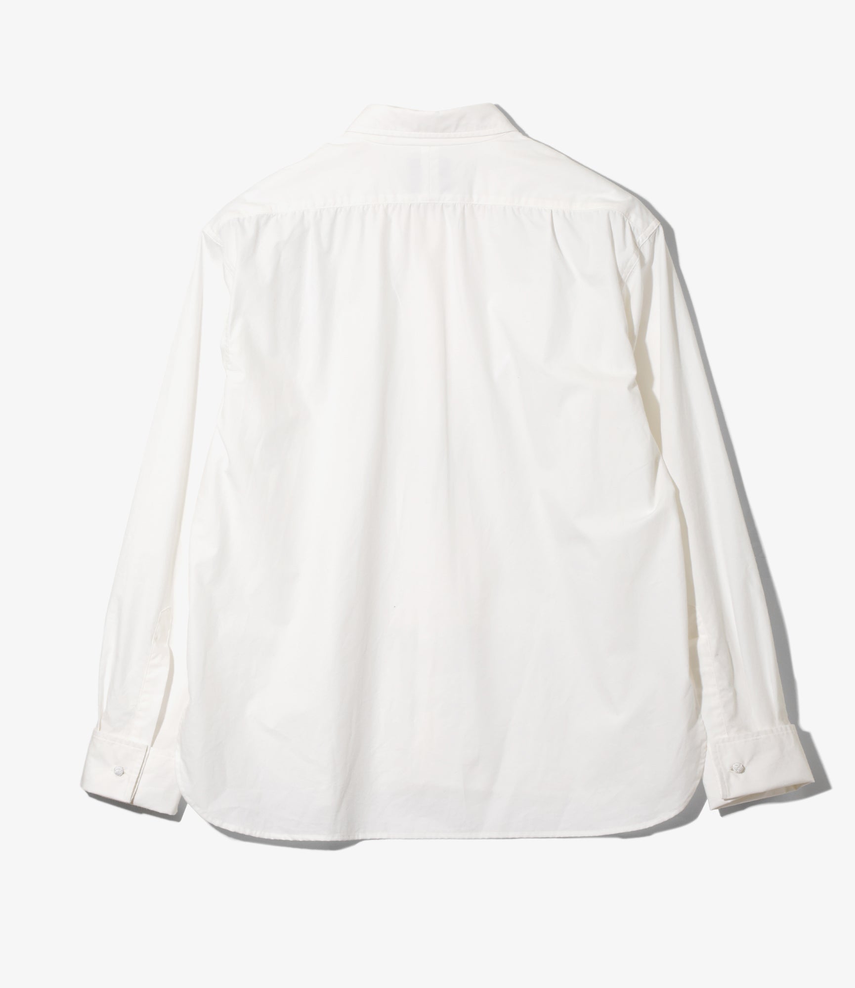 Tuxedo Shirt - Off White Cotton Typewriter