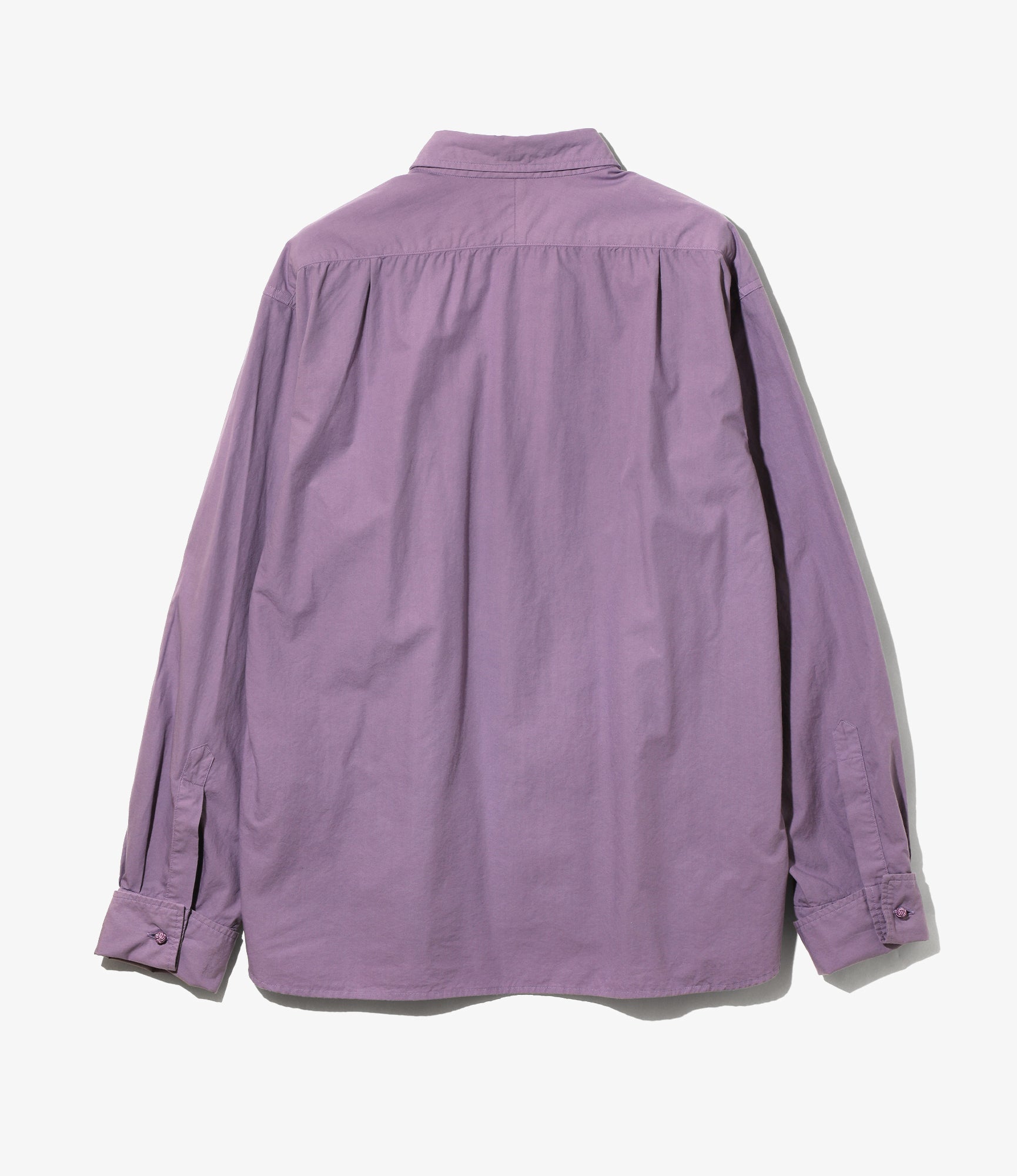 Tuxedo Shirt - Lavender Cotton Typewriter
