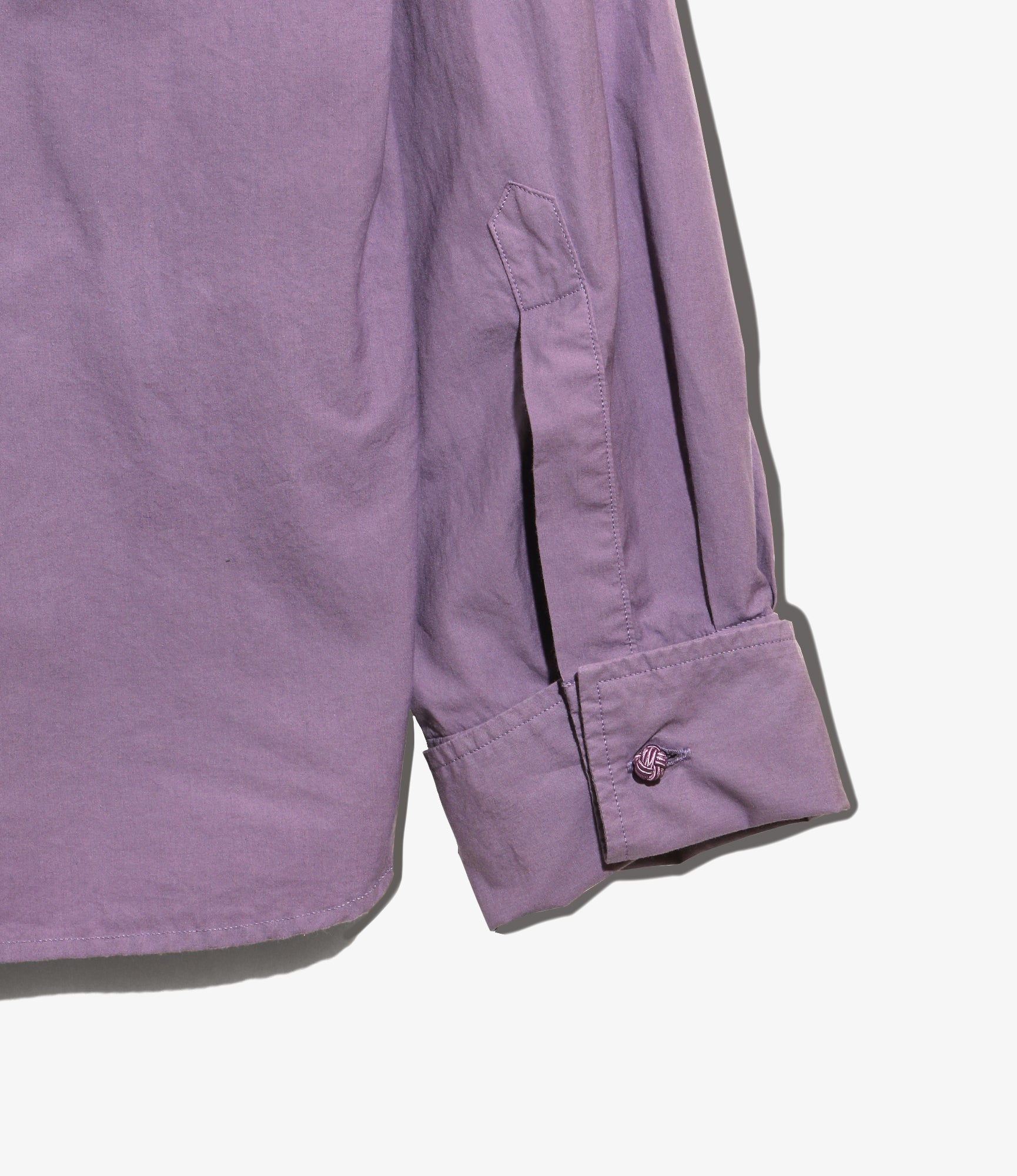 Tuxedo Shirt - Lavender Cotton Typewriter