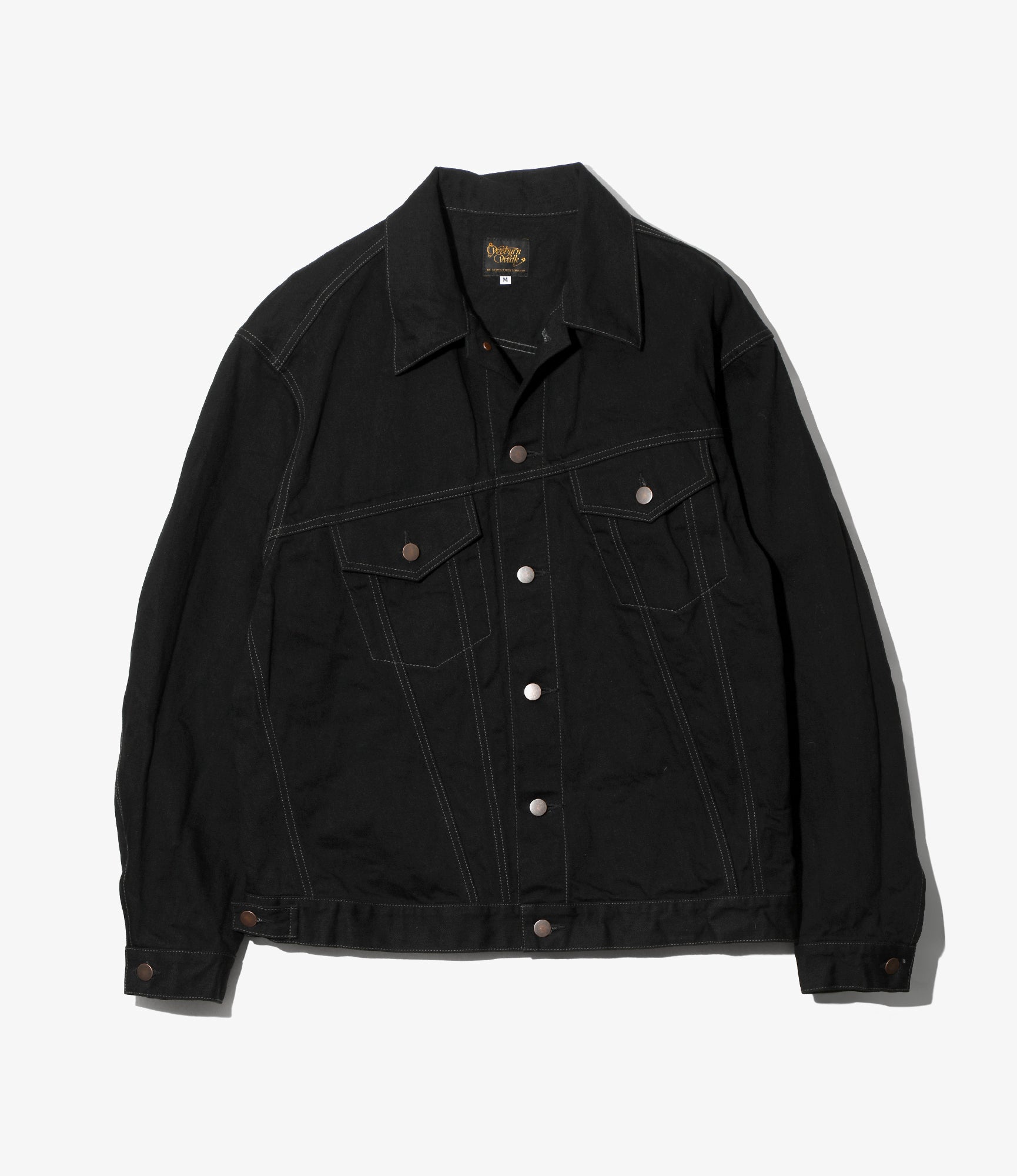 Twisted Jean Jacket – Black 12oz Denim