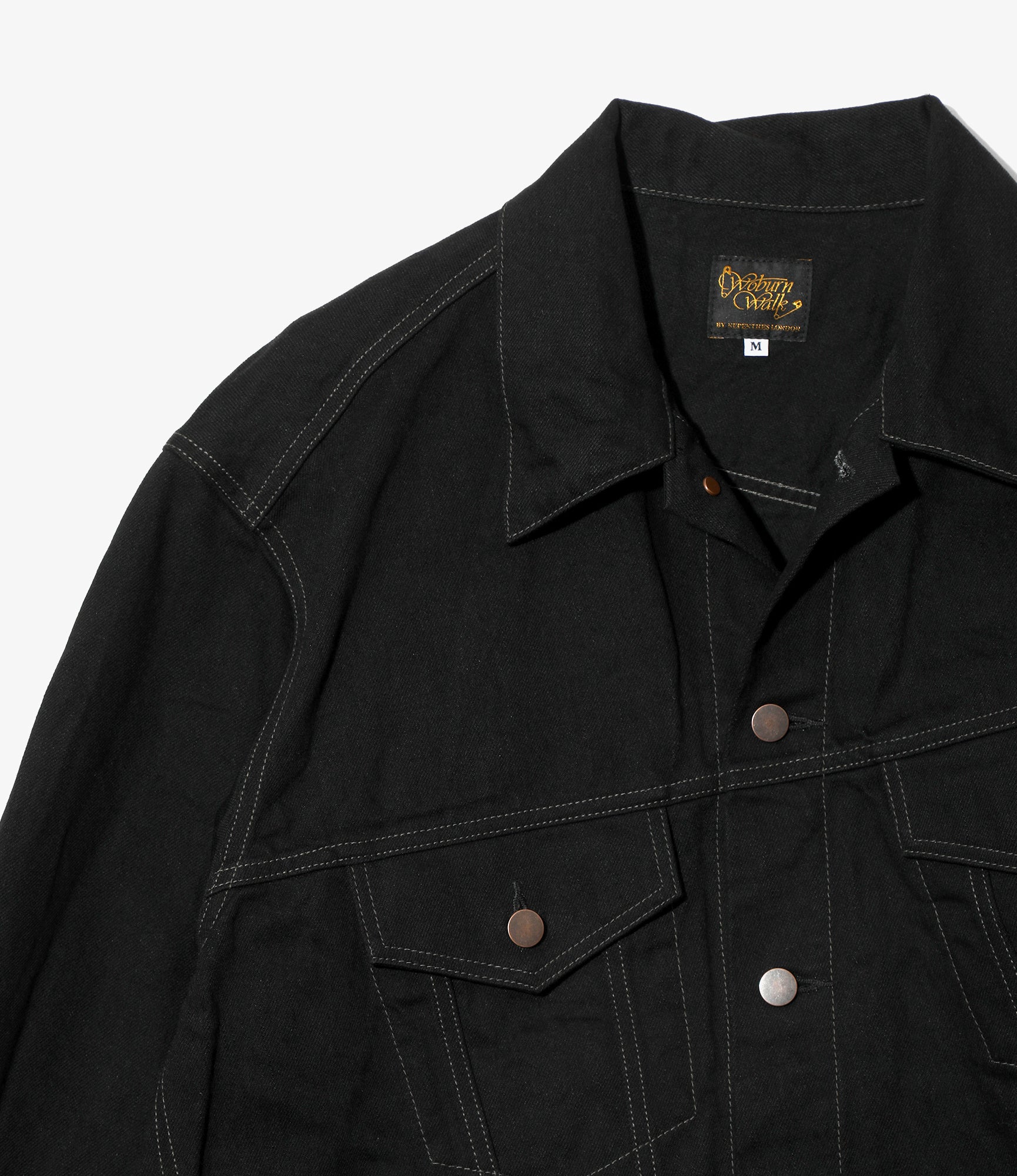 Twisted Jean Jacket – Black 12oz Denim