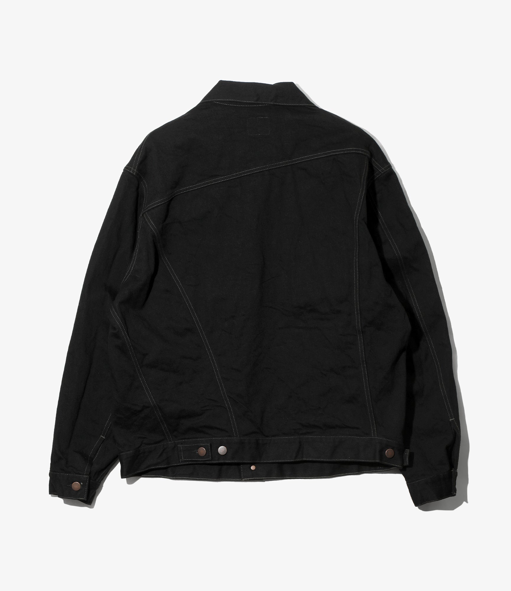 Twisted Jean Jacket – Black 12oz Denim