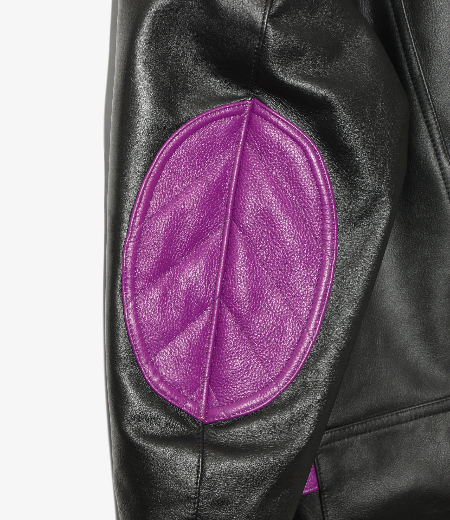 Motorcycle Jacket – Black Cowhide Leather