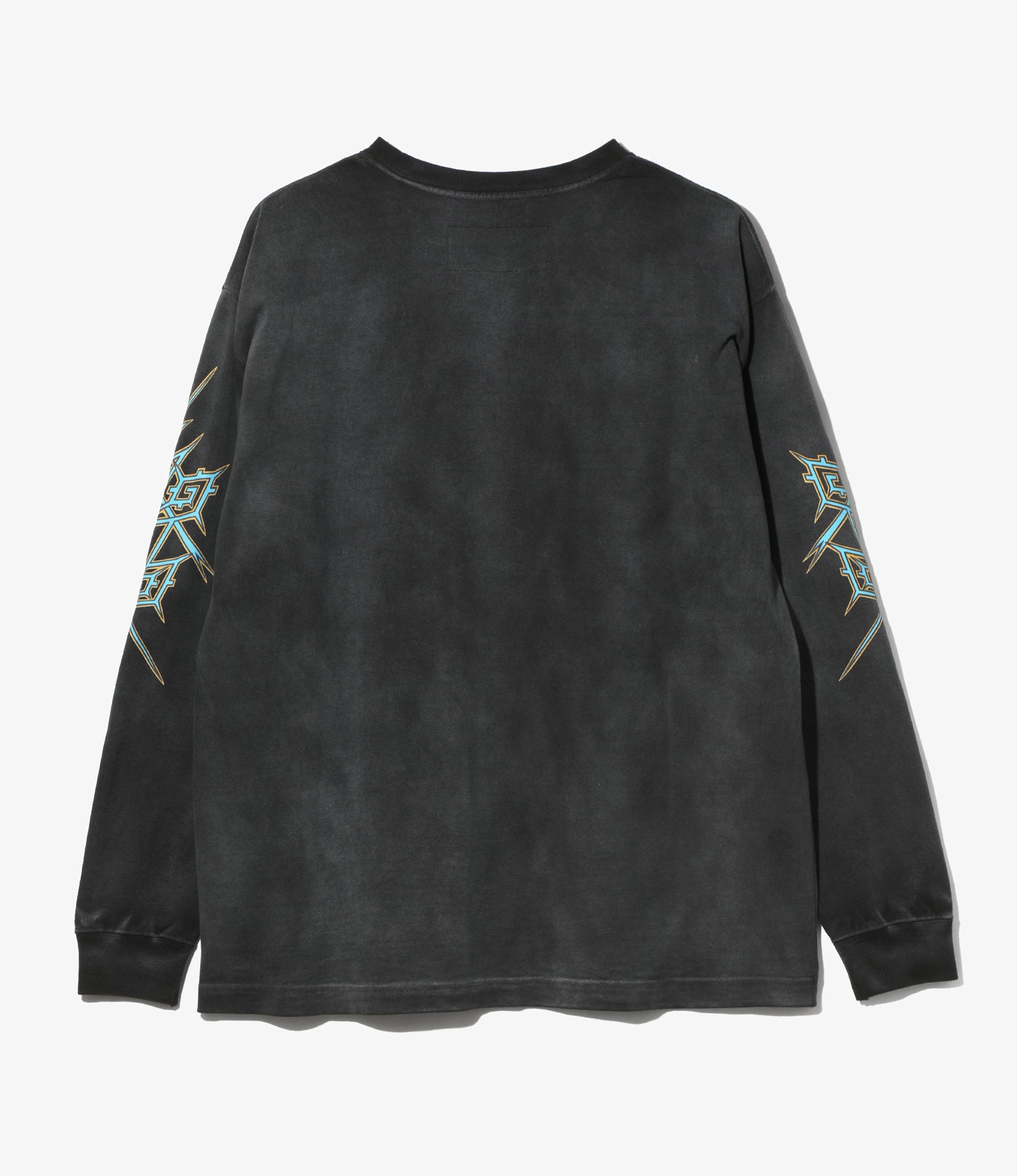 L/S Tee – Faded Black Eagle Print
