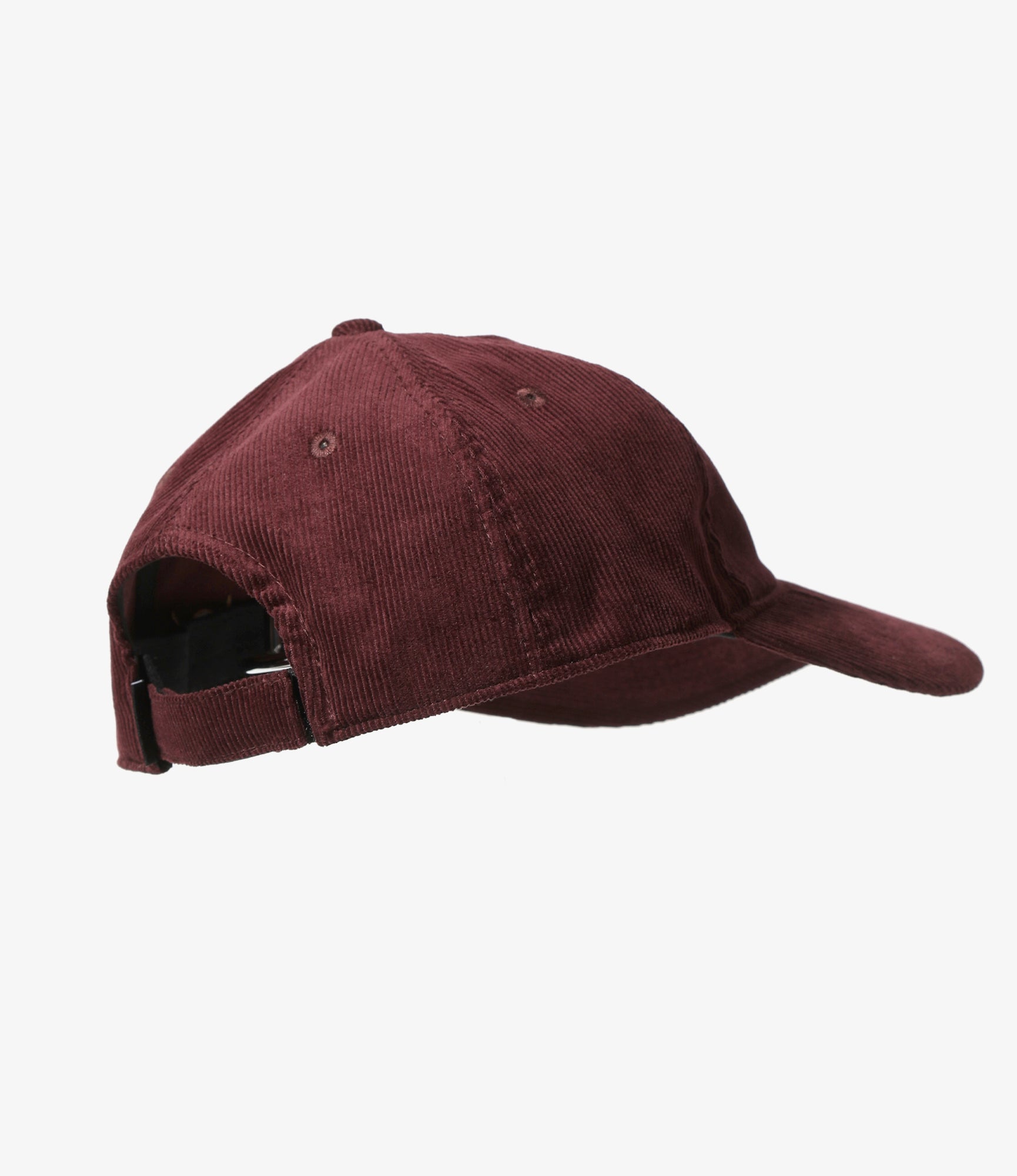 6 Panel Cap – 'Simplify' Burgundy Corduroy