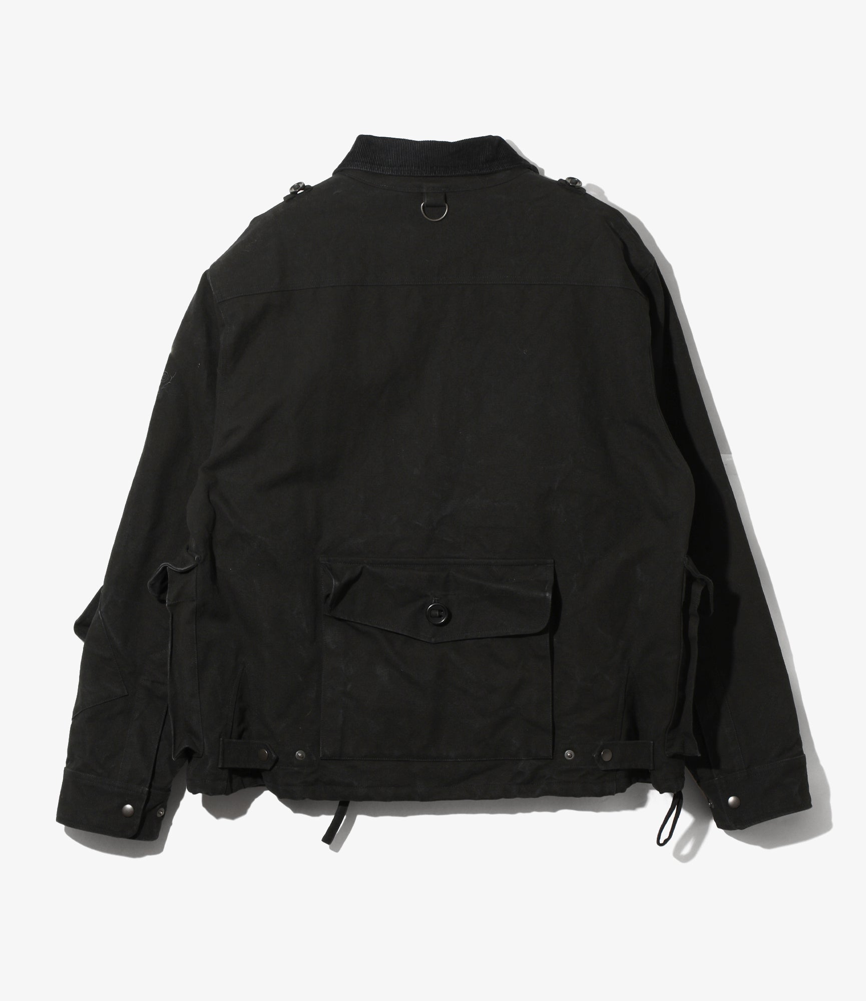 Tenkara Shirt – Black Paraffin Cotton
