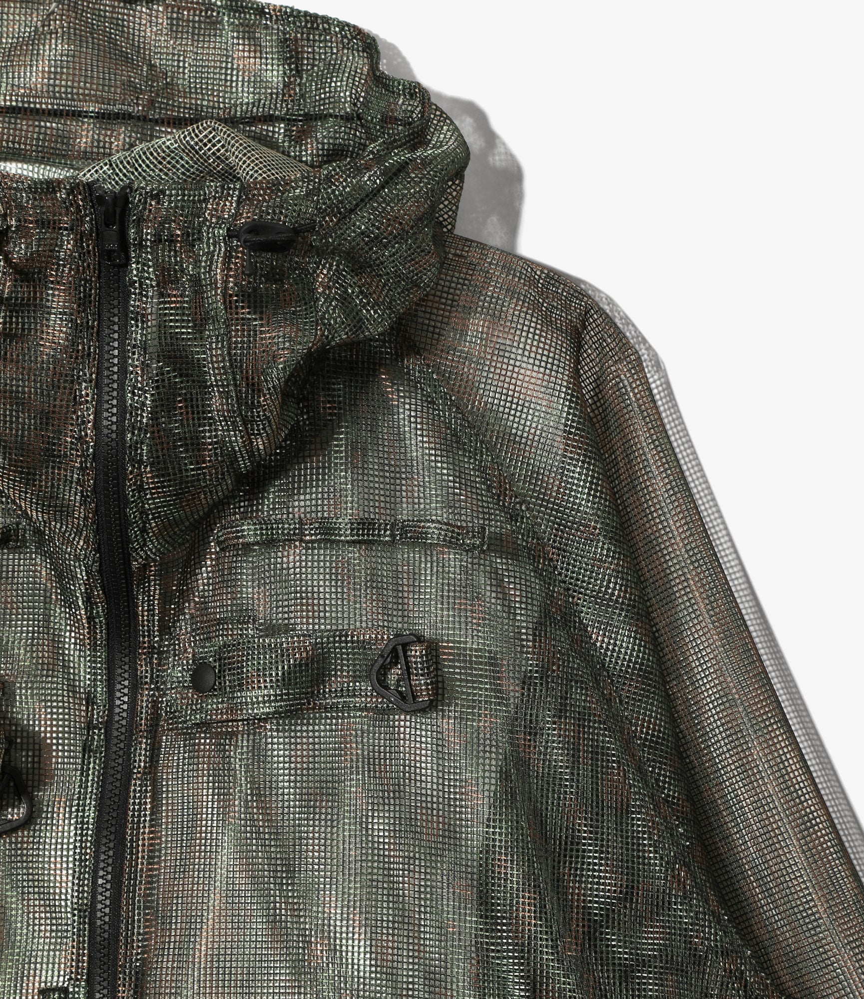 Bush Trek Jacket - Green Heavyweight Mesh