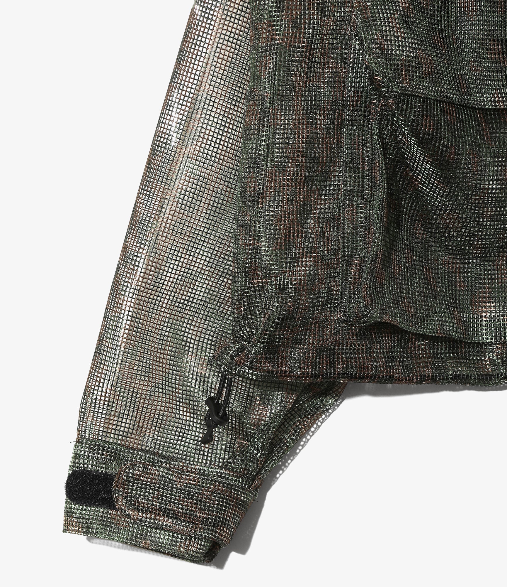 Bush Trek Jacket - Green Heavyweight Mesh