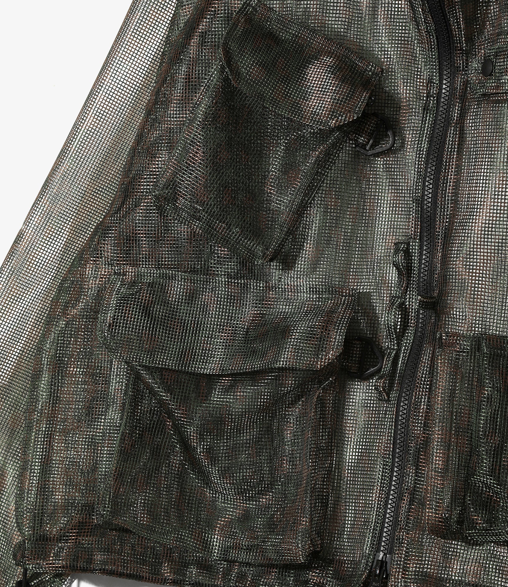 Bush Trek Jacket - Green Heavyweight Mesh