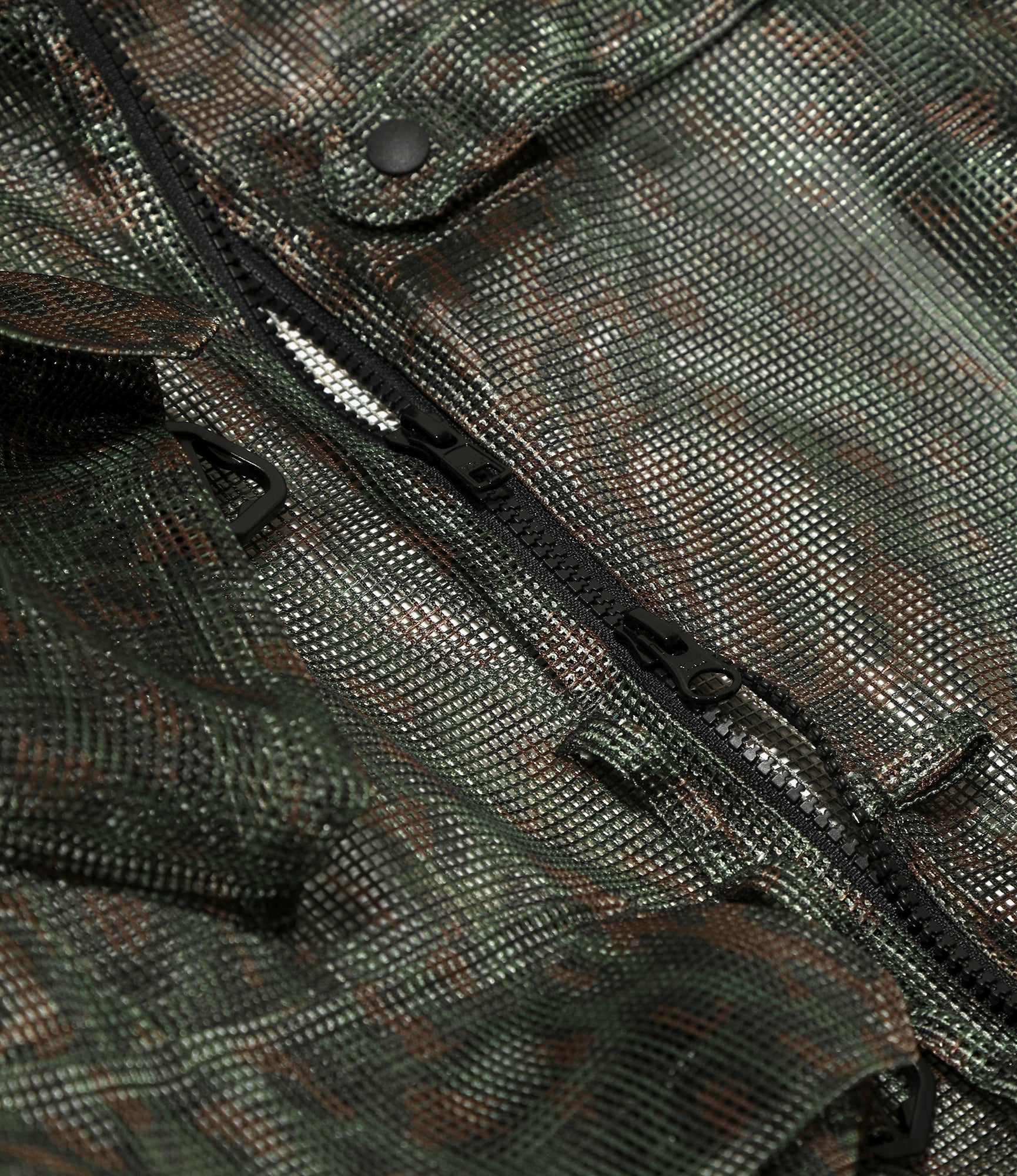 Bush Trek Jacket - Green Heavyweight Mesh