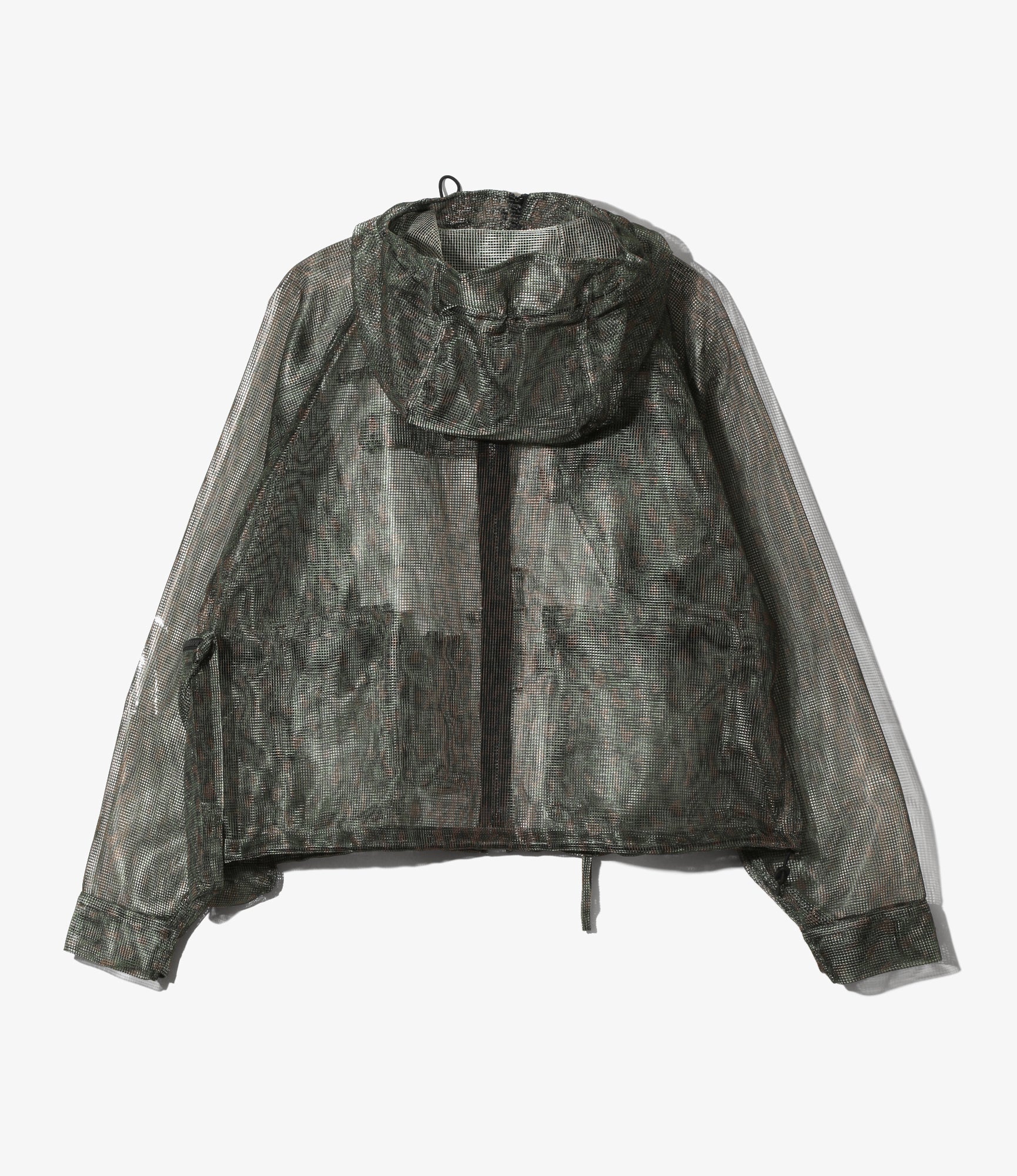 Bush Trek Jacket - Green Heavyweight Mesh