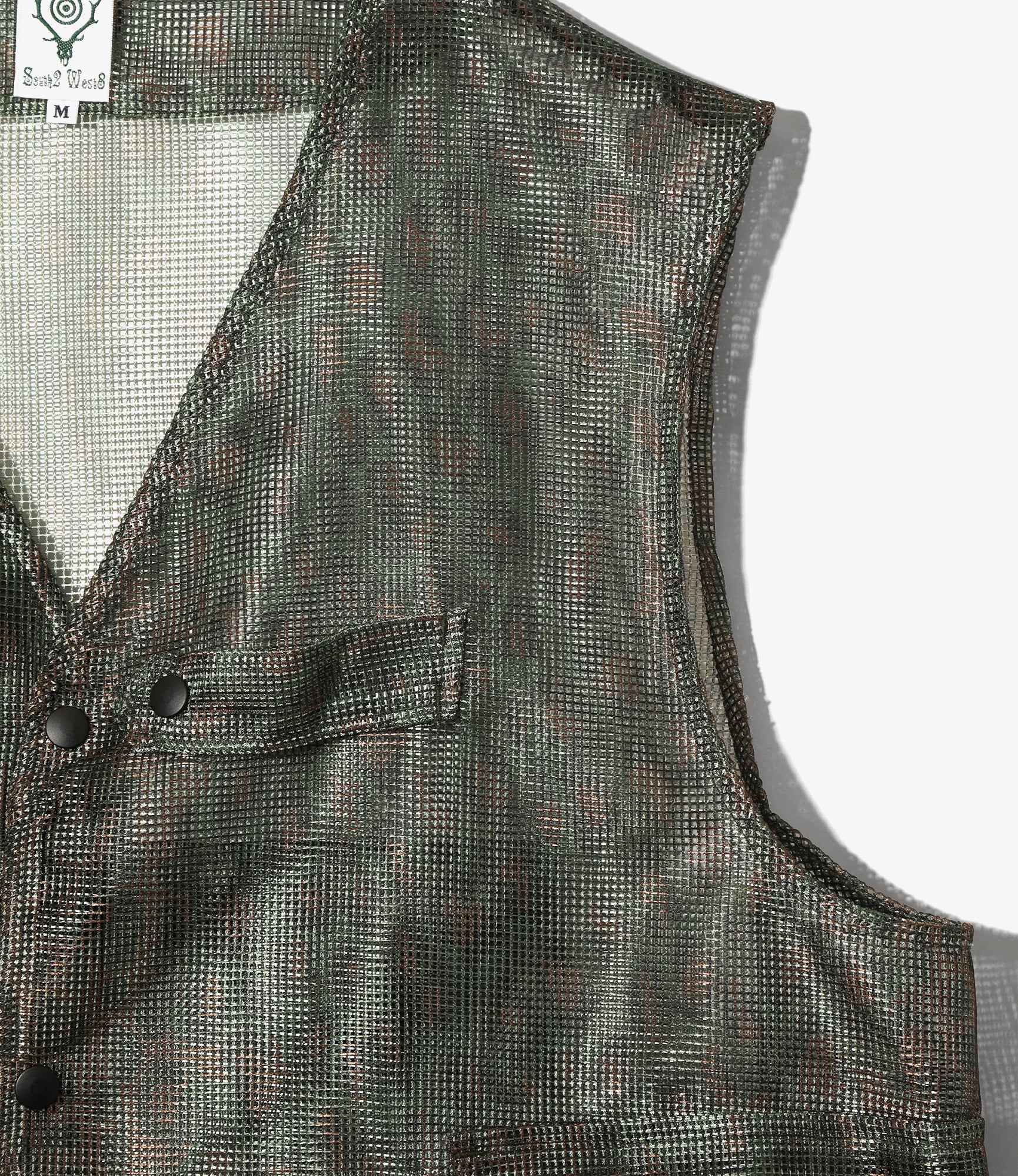 Bush Tenkara Vest - Green Heavyweight Mesh