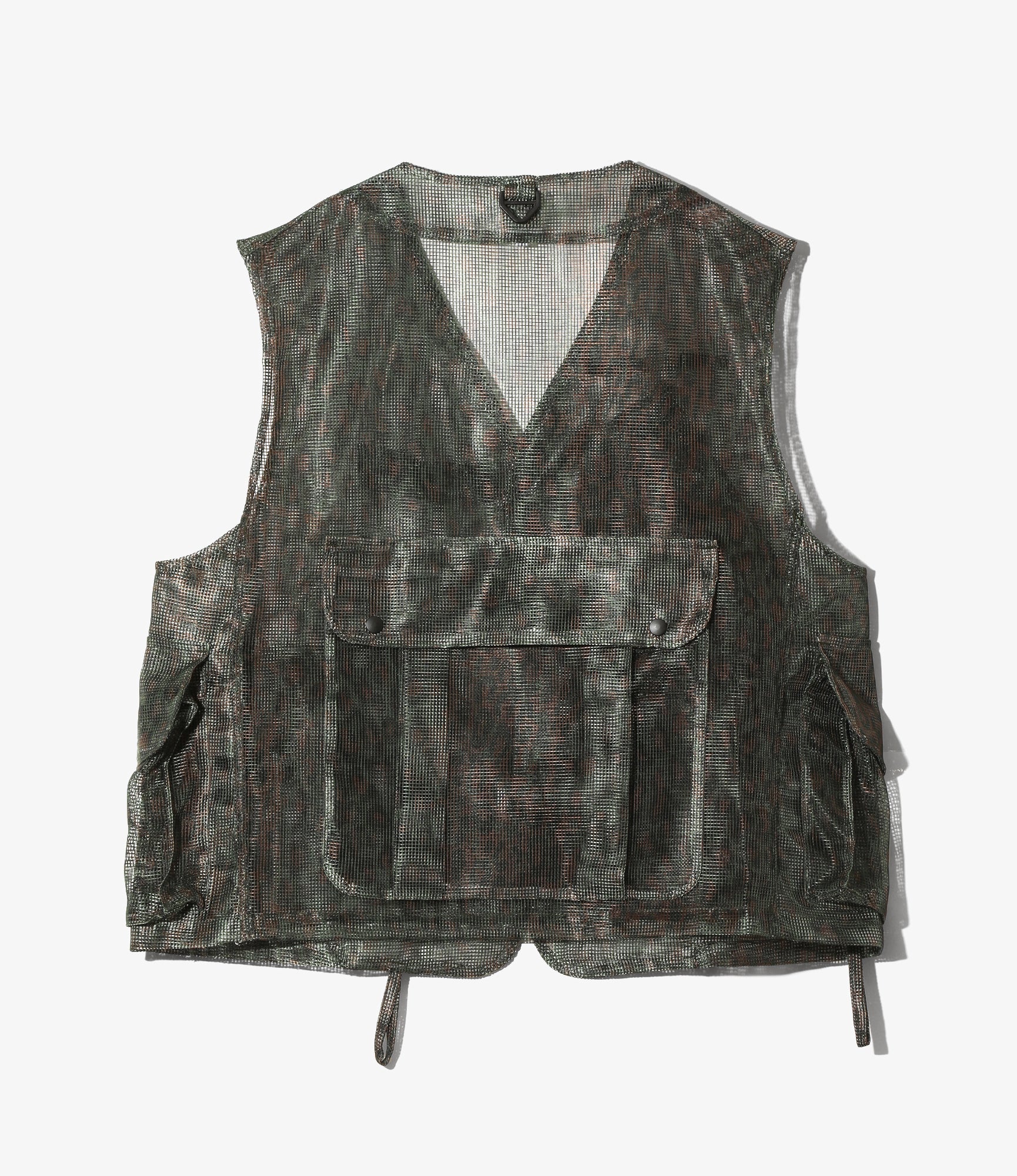 Bush Tenkara Vest - Green Heavyweight Mesh