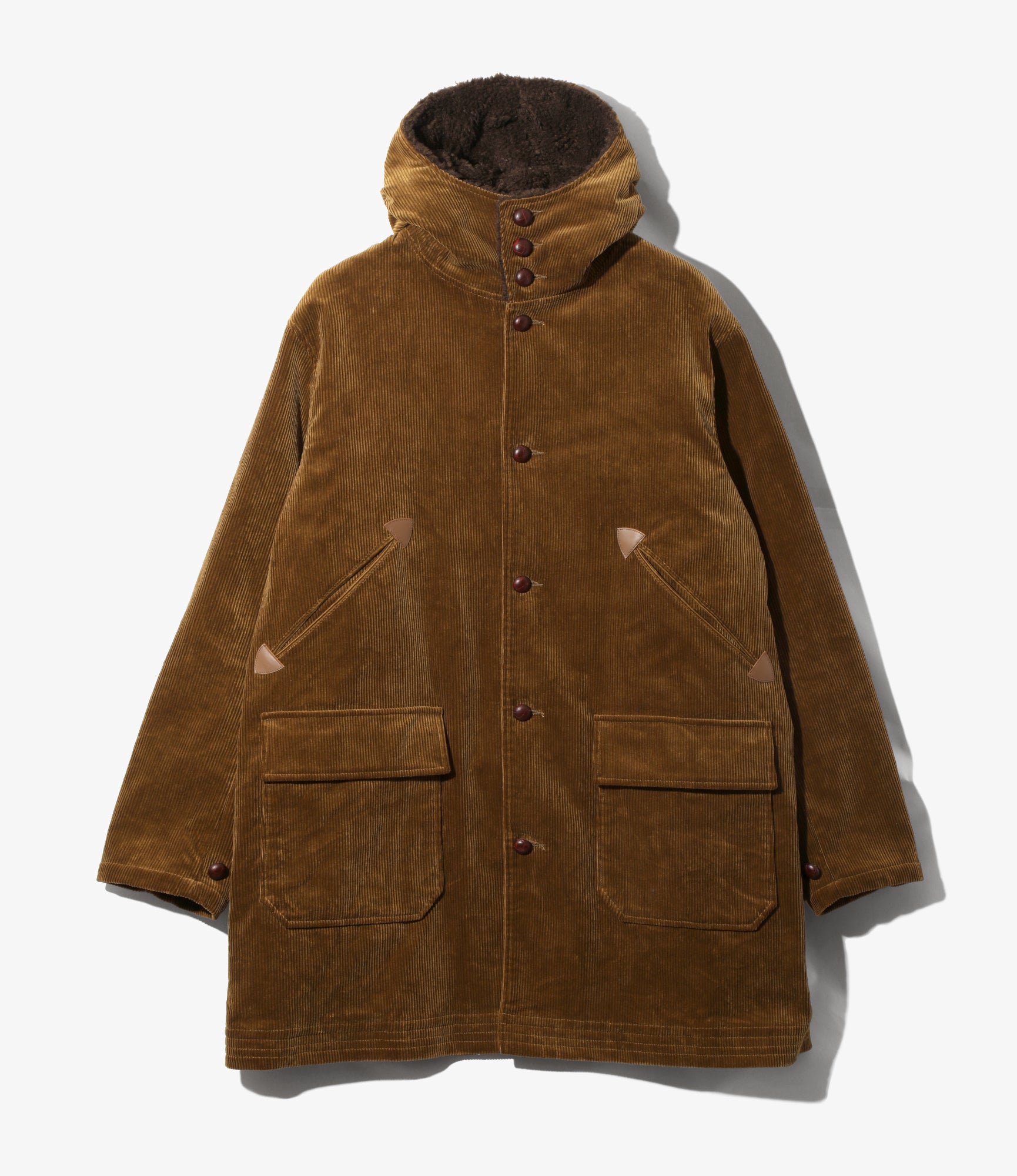Army Coat – Brown 8W Corduroy