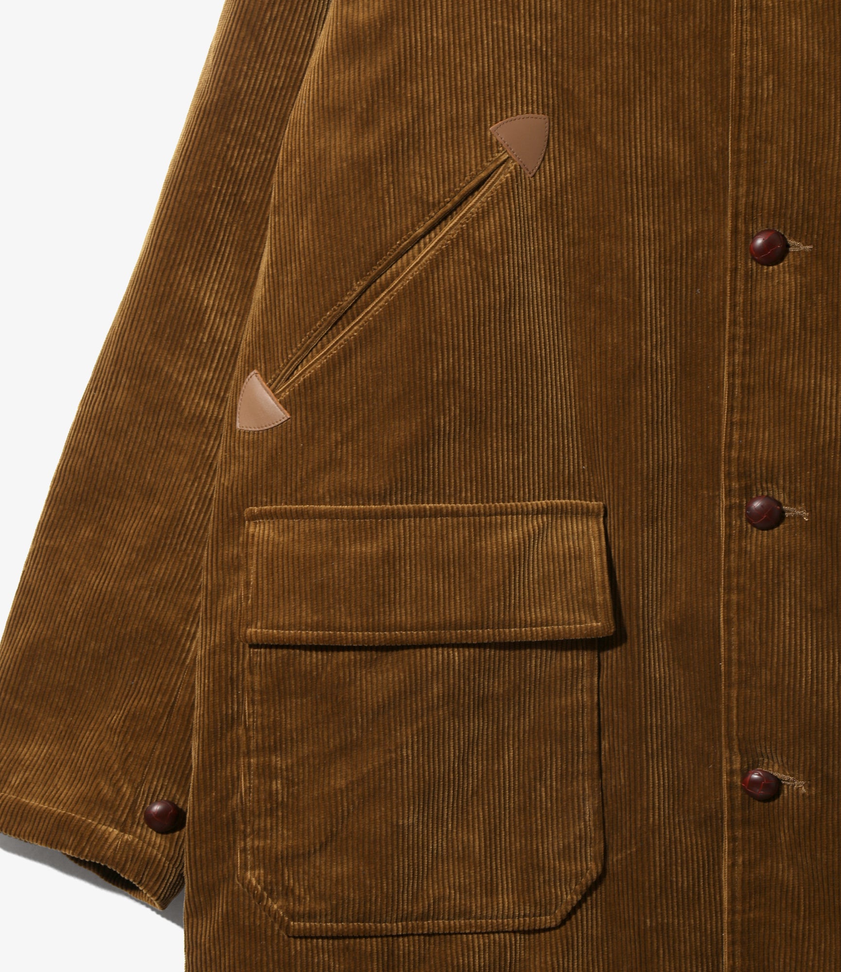 Army Coat – Brown 8W Corduroy