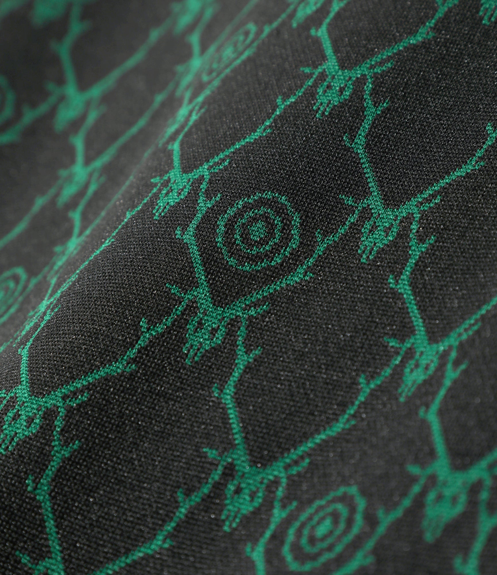 Trainer Jacket – Black Skull&Target Jacquard