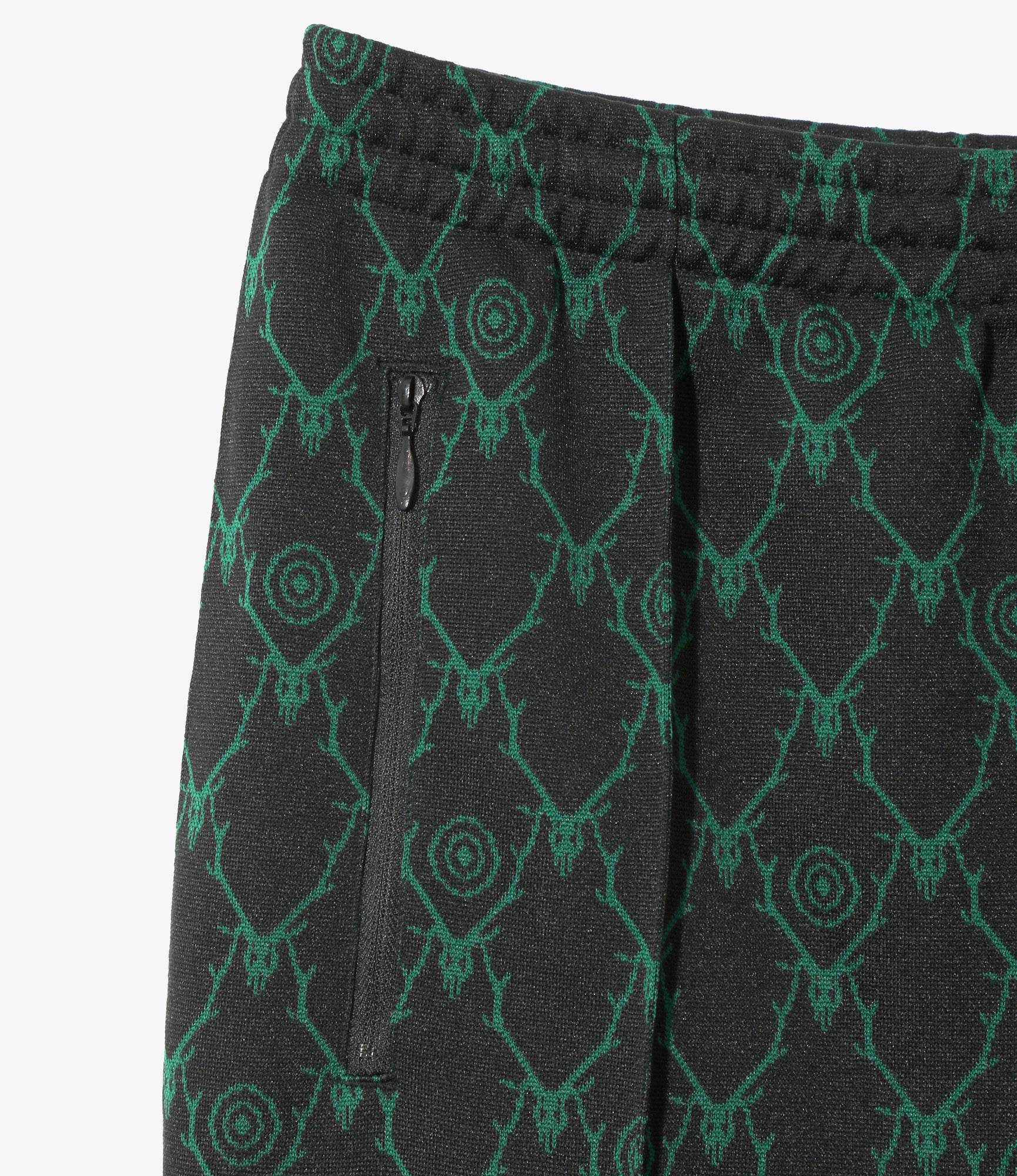 Trainer Pant - Balck Poly Jq. / Skull&Target