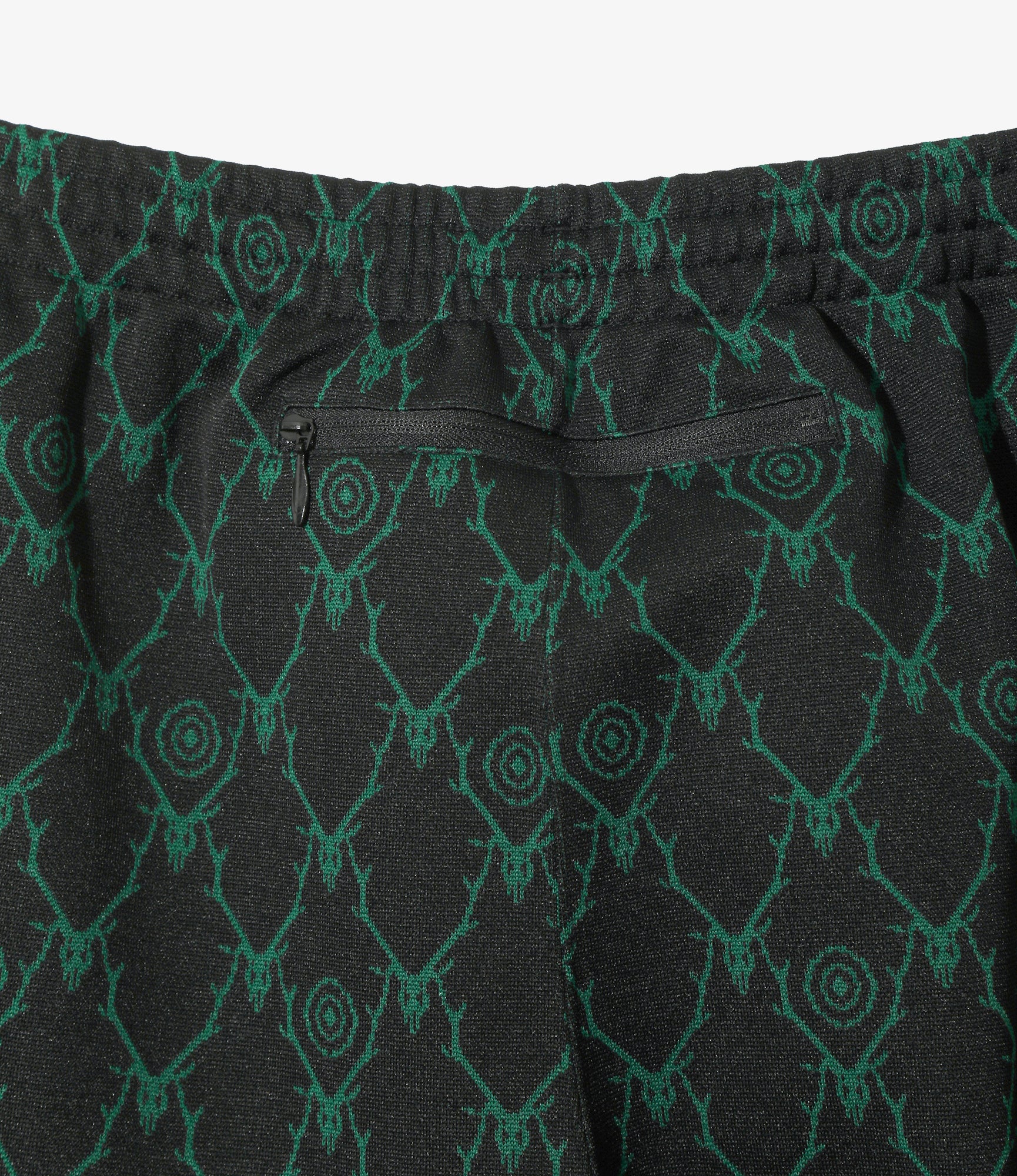 Trainer Pant - Balck Poly Jq. / Skull&Target