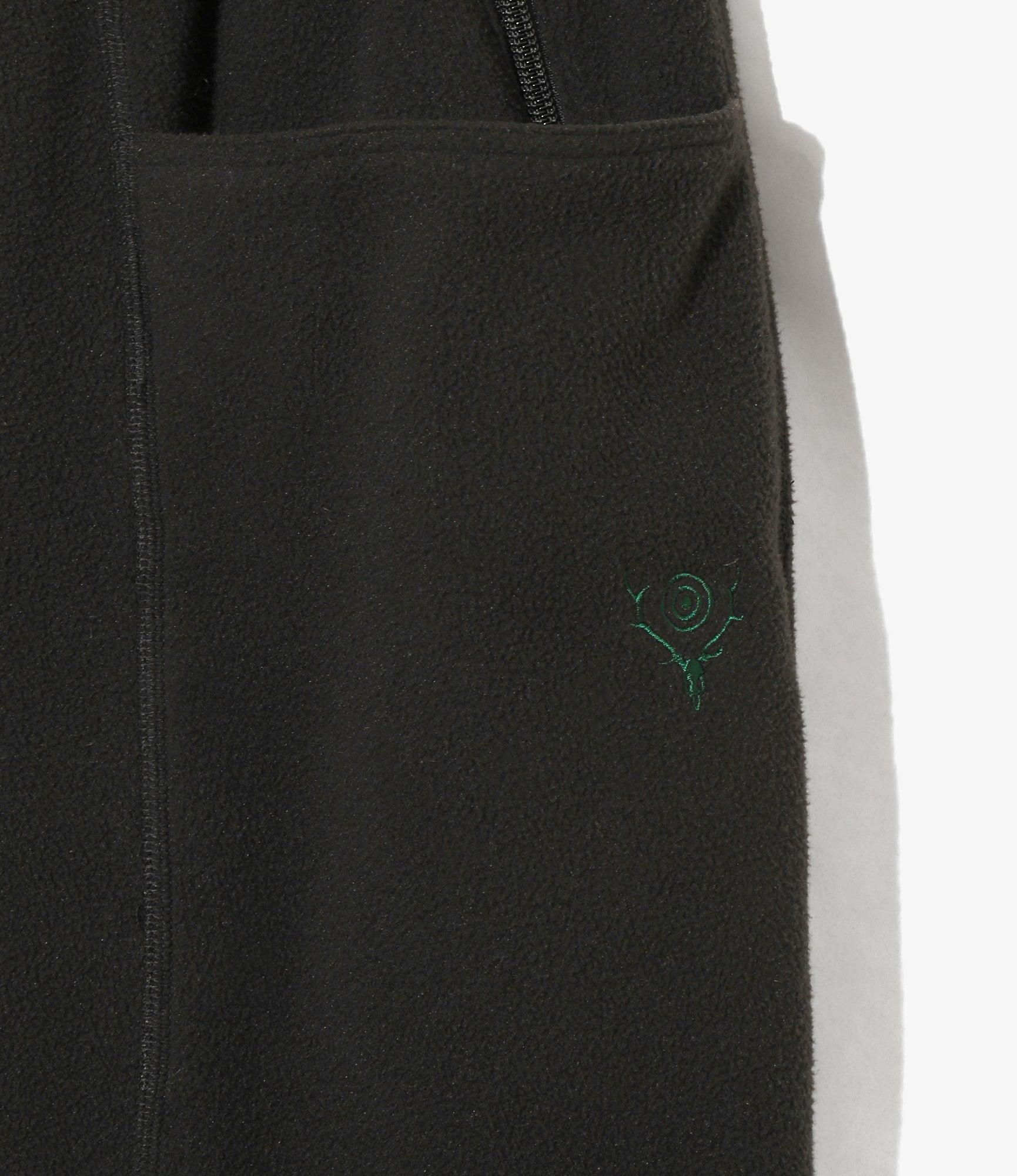 String C.S Pant – Black Poly Fleece