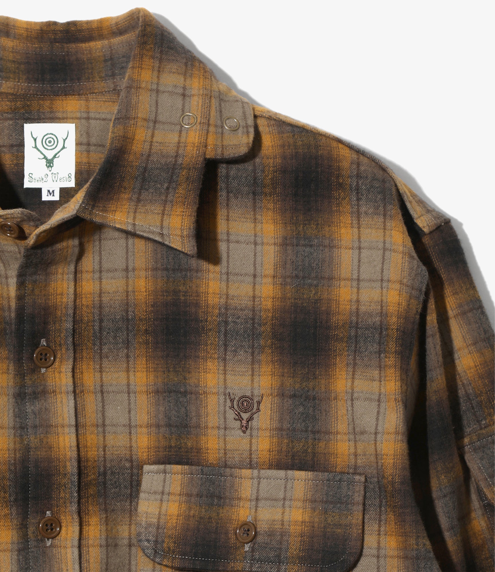 Fishing Shirt – Khaki Cotton Plaid
