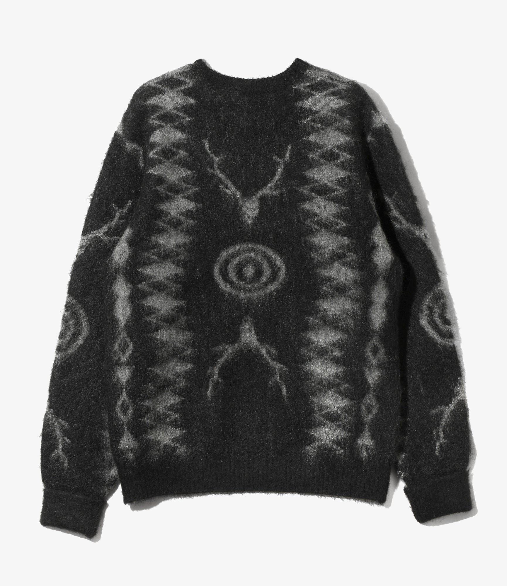 Crew Neck Sweater - Black Skull&Target