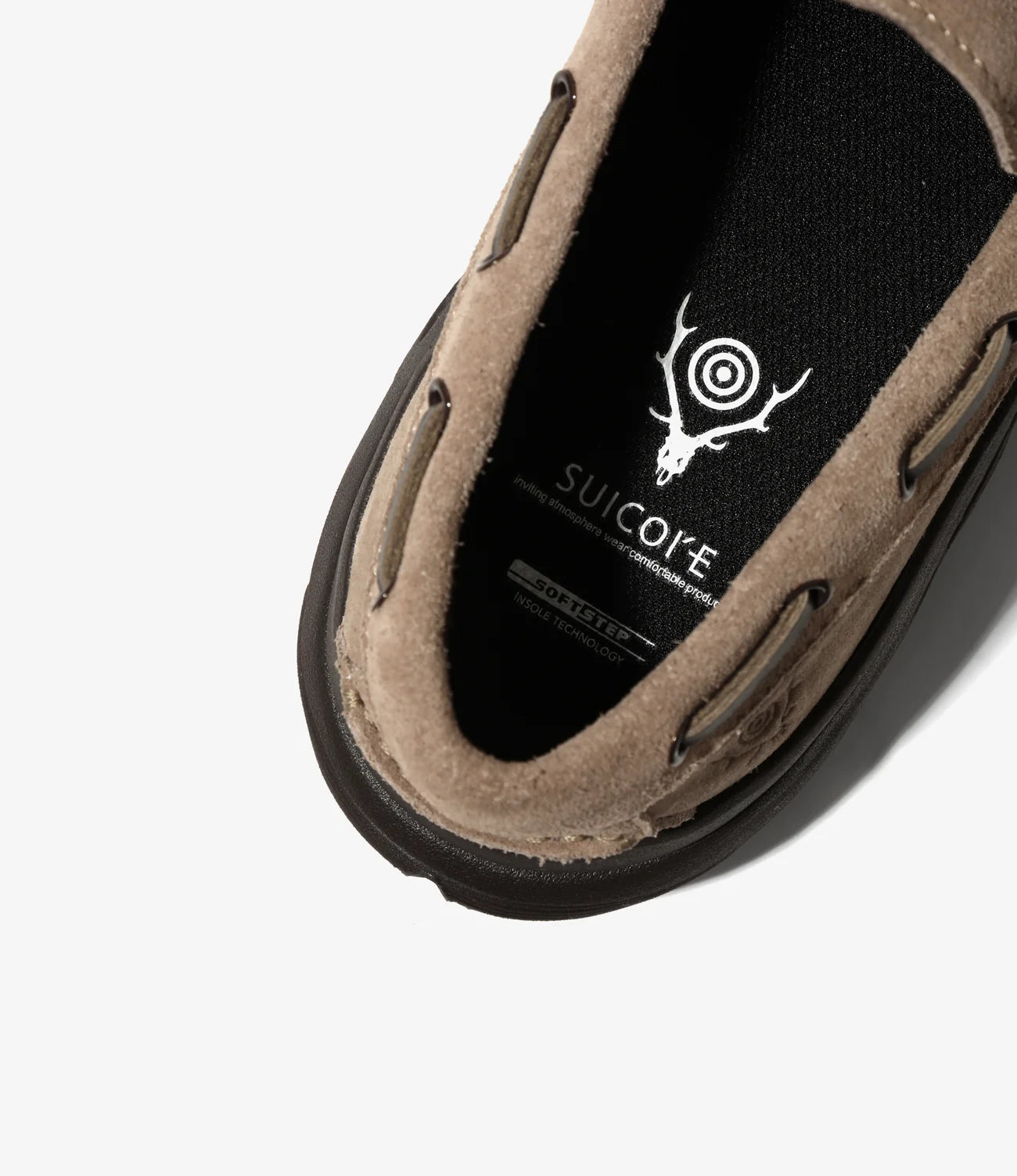 Camp Moccasin - Beige Suede / eVent