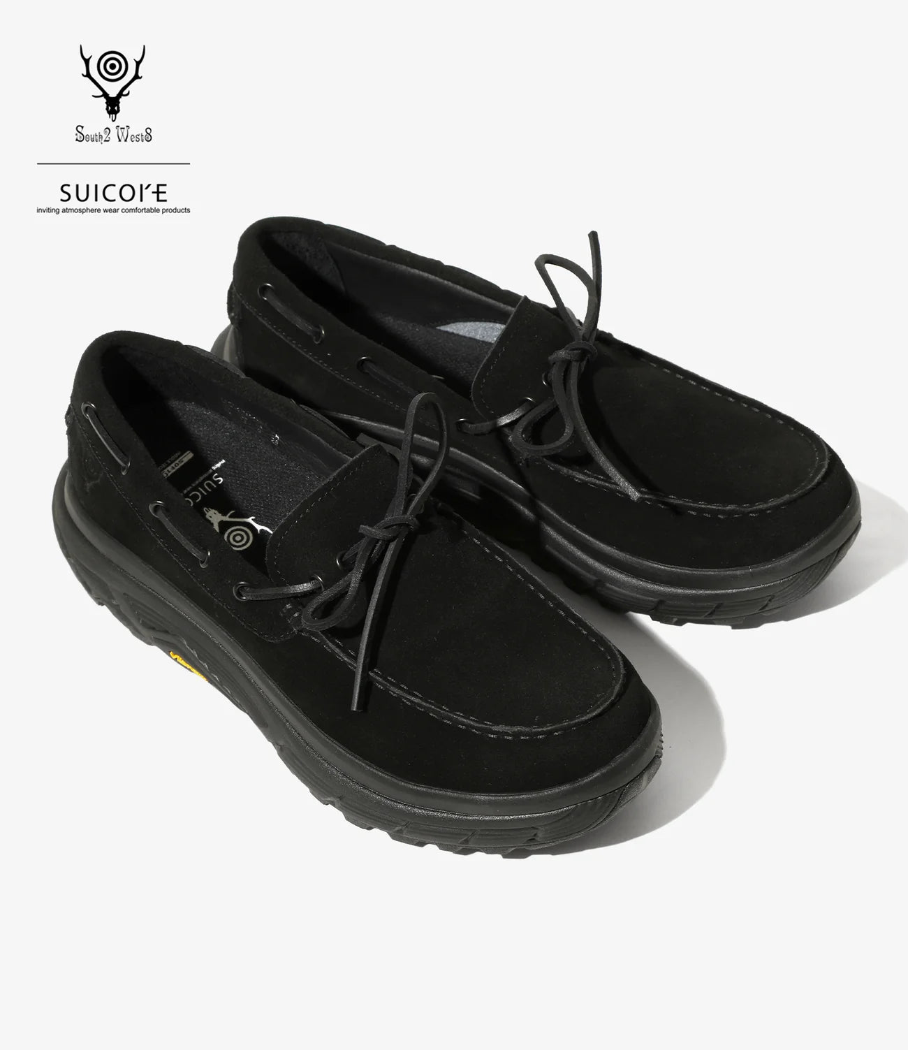 Camp Moccasin - Black Suede / eVent