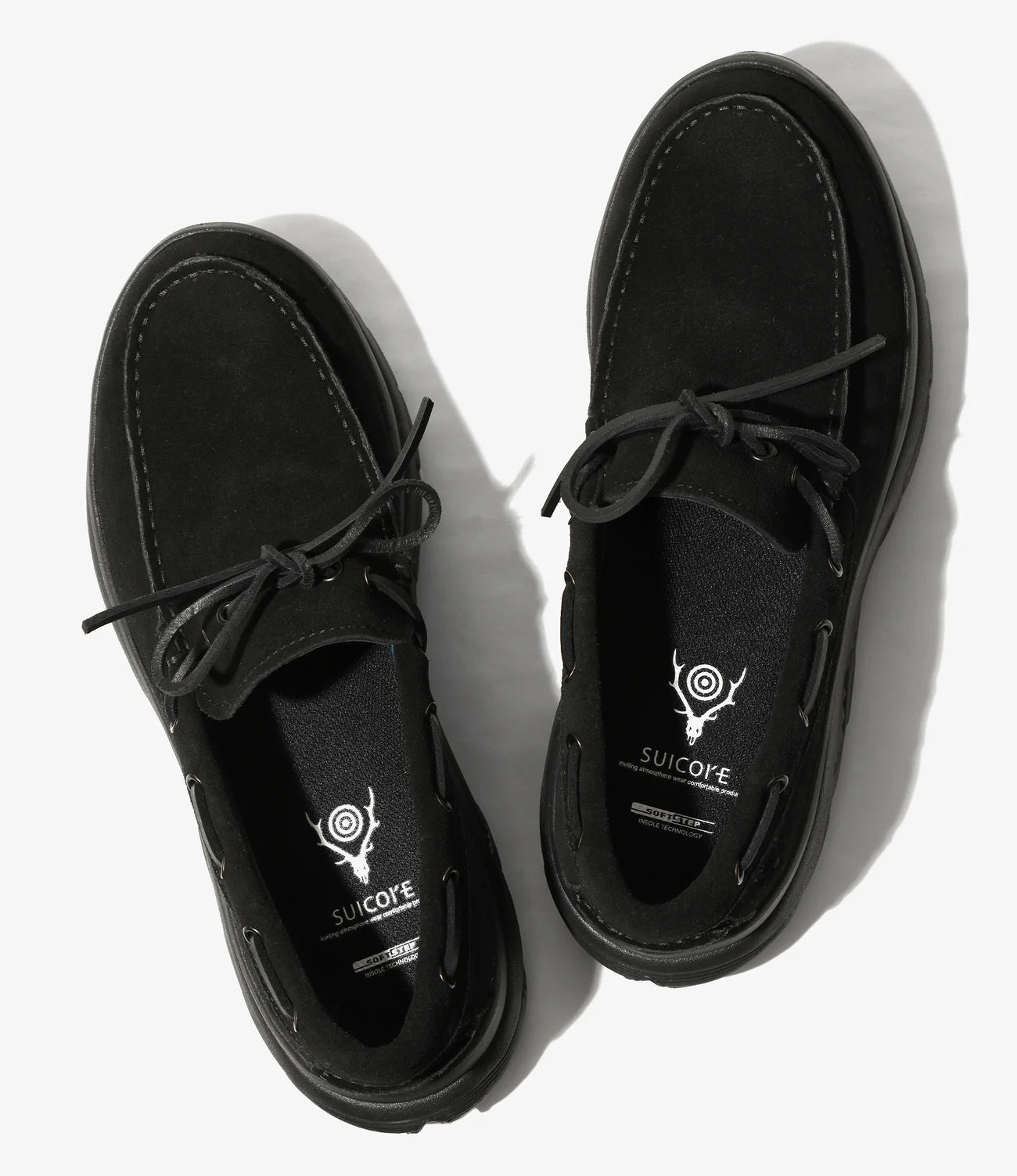 Camp Moccasin - Black Suede / eVent