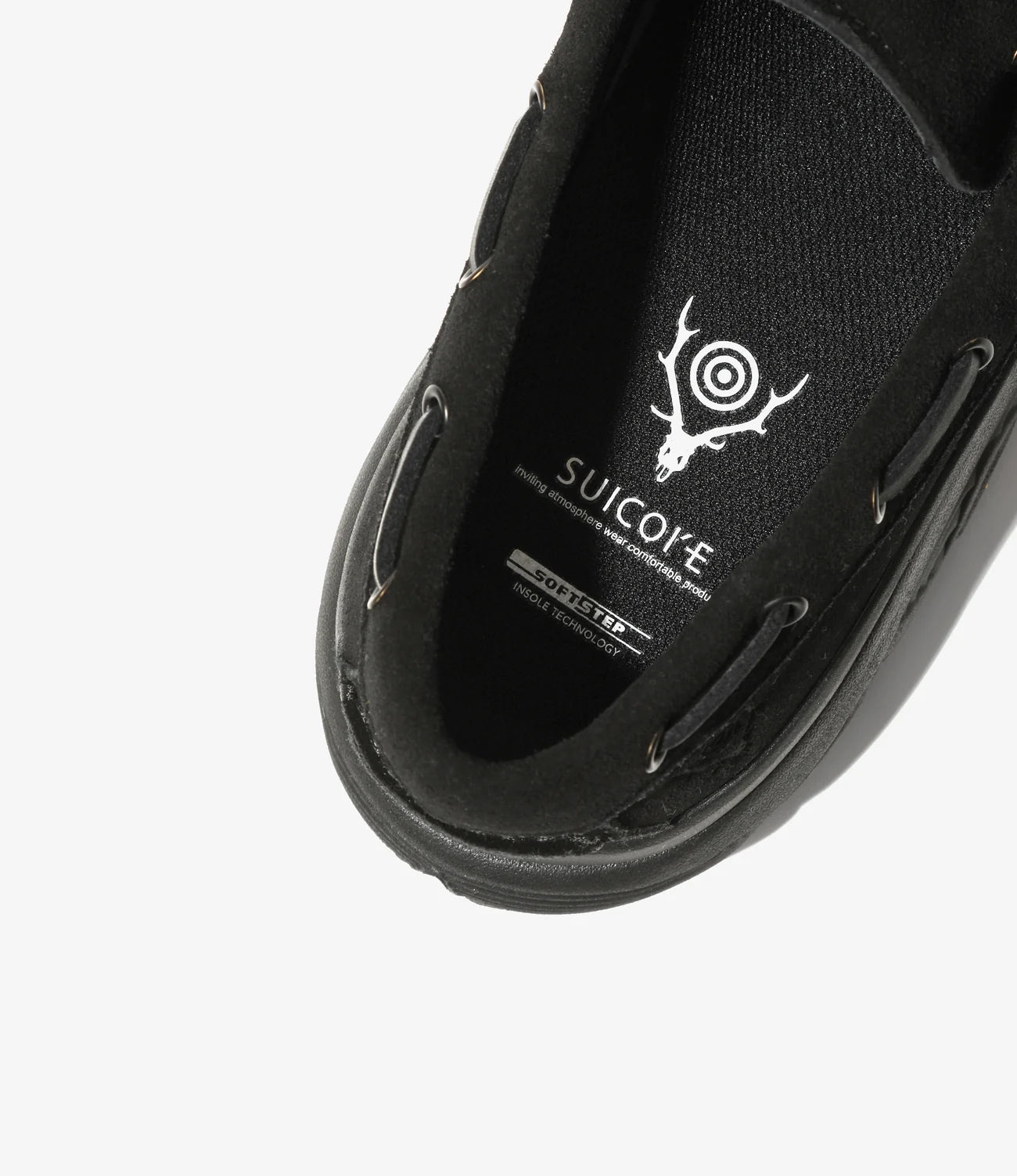 Camp Moccasin - Black Suede / eVent