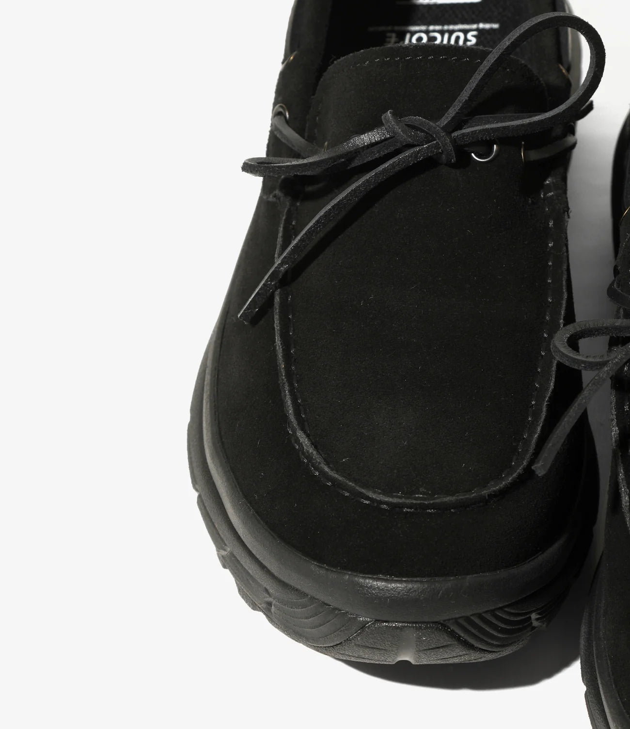 Camp Moccasin - Black Suede / eVent