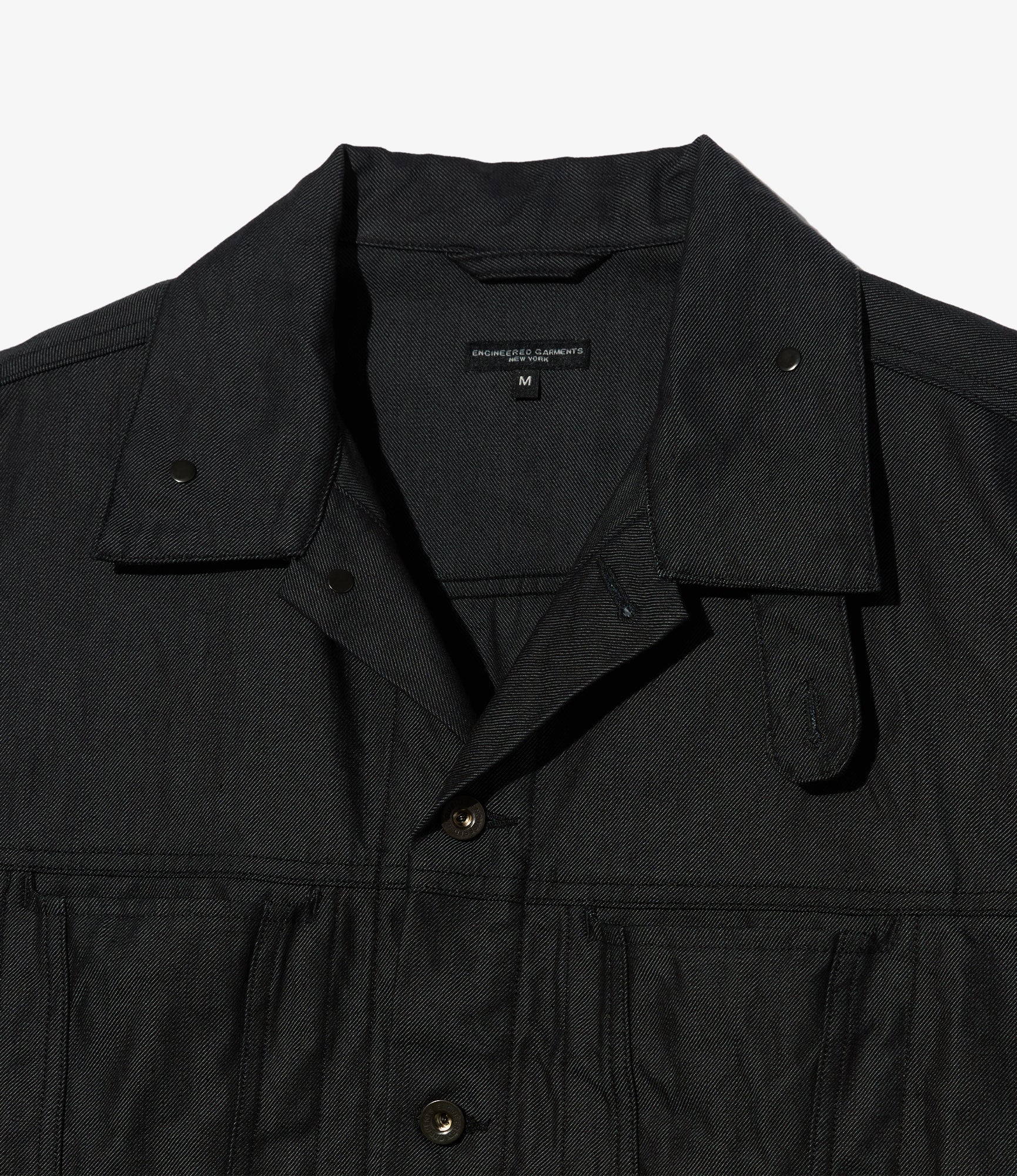 Type 5 Jean Jacket – Charcoal Cotton Heavy Twill