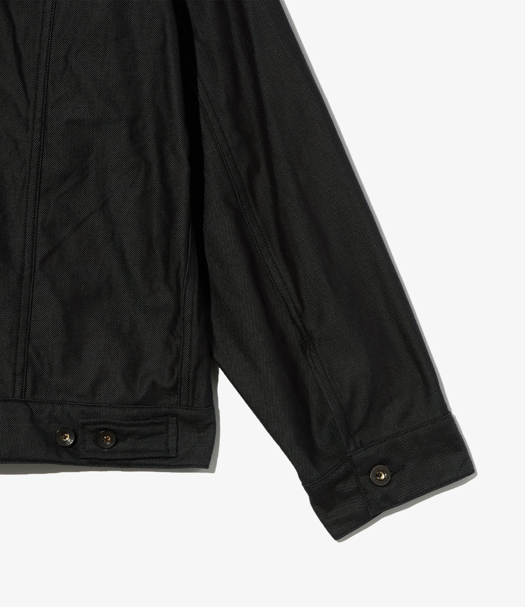 Type 5 Jean Jacket – Charcoal Cotton Heavy Twill
