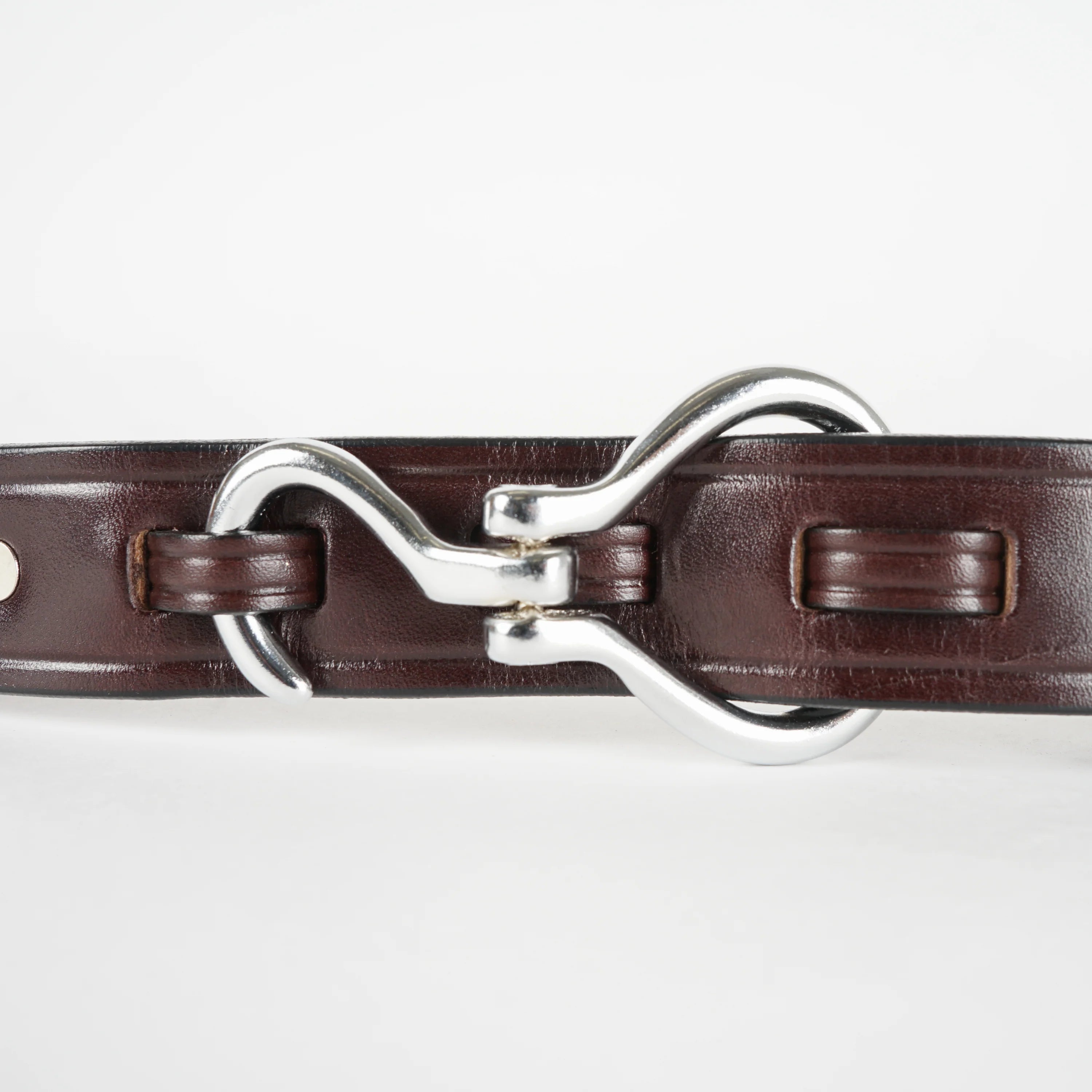 Nickel Hoof Pick Buckle Belt – Havana